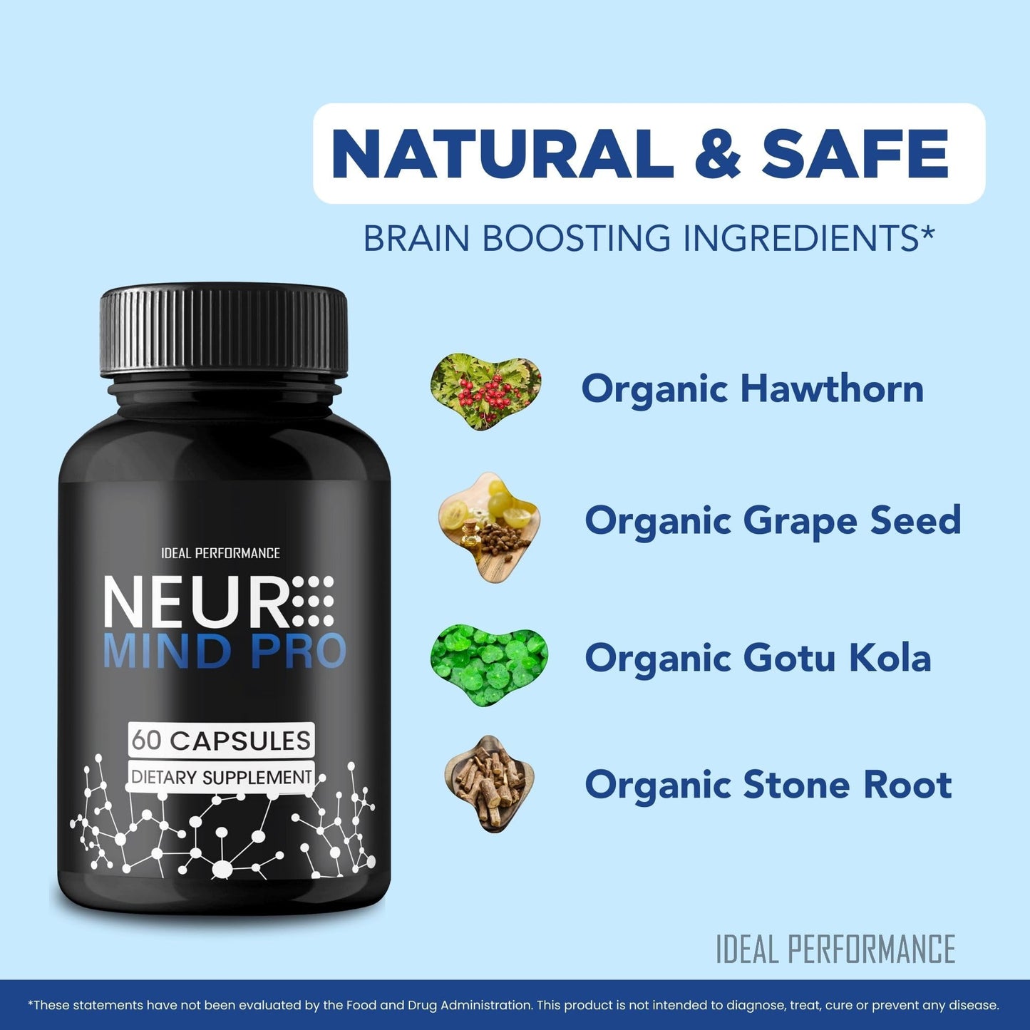 IDEAL PERFORMANCE MindPro Capsules 180