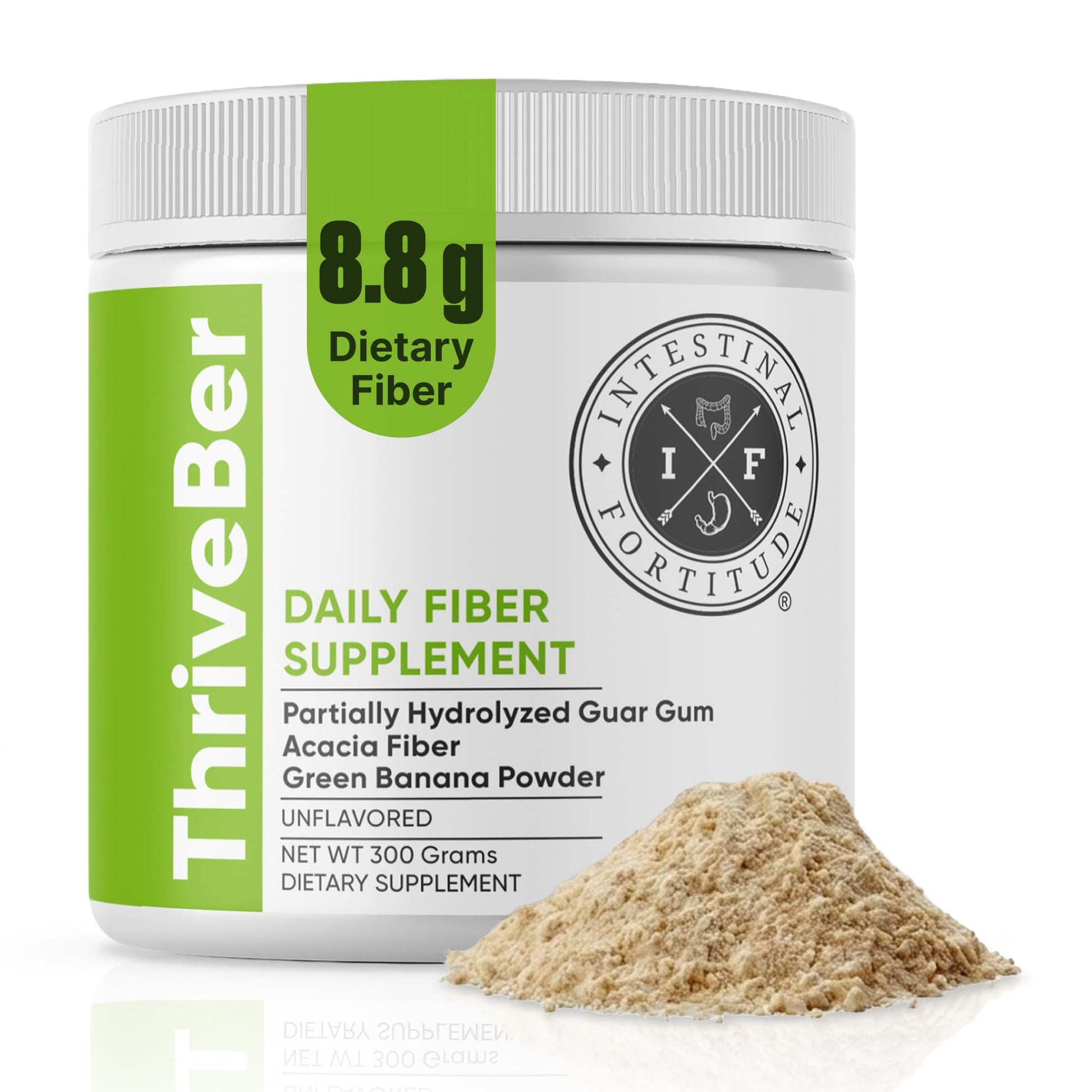 Intestinal Fortitude ThriveBer Daily Fiber Supplement Powder 10.5 Ounce