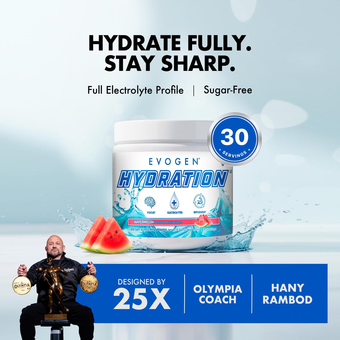 Evogen Hydration - Electrolytes Powder 8.3