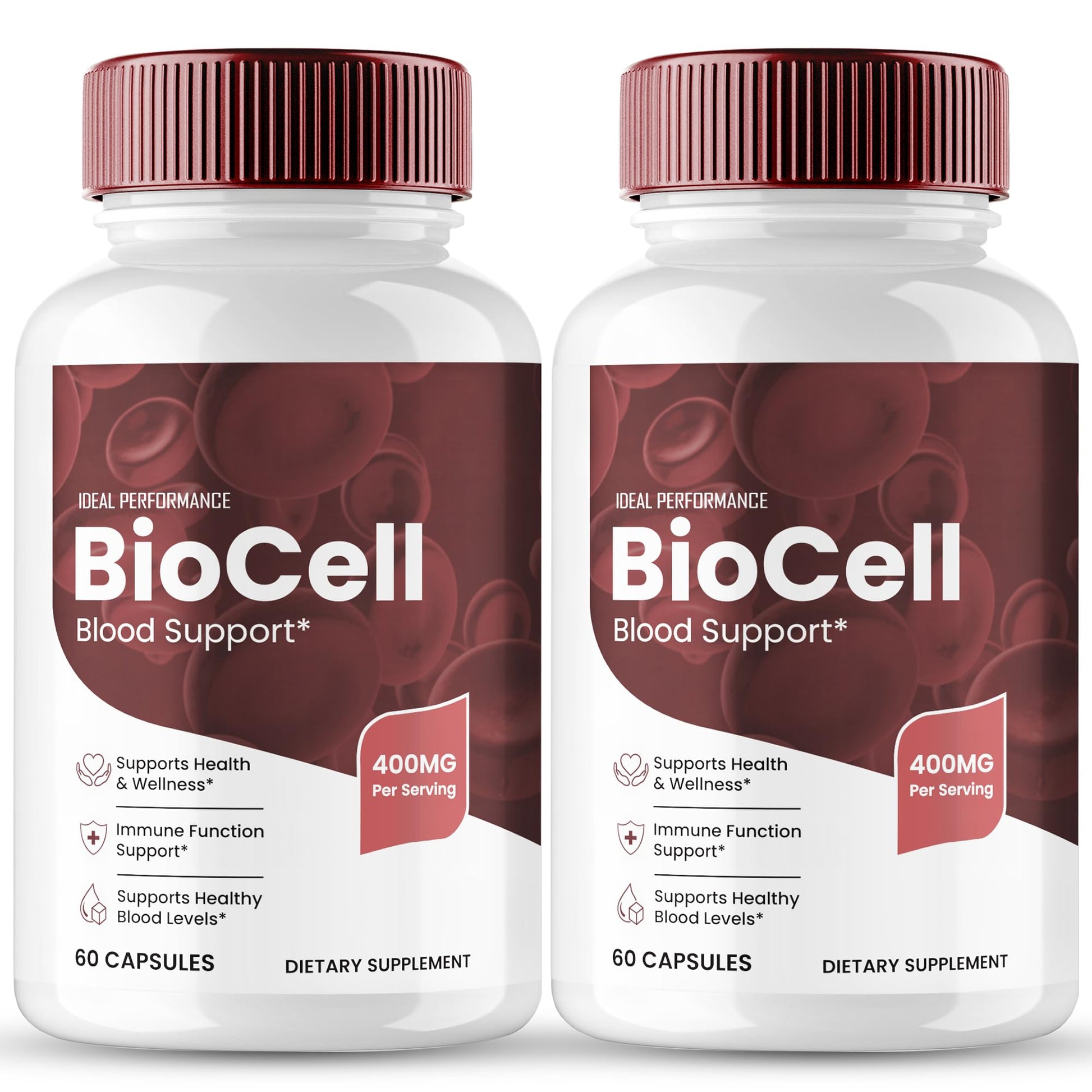 IDEAL PERFORMANCE Bio Cell Blood Health Support Capsule, 120 Capsules