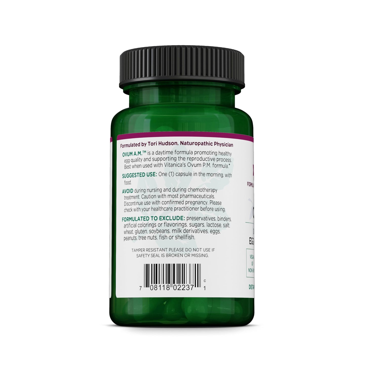 Vitanica Ovum A.M. Vegan 30 Capsules