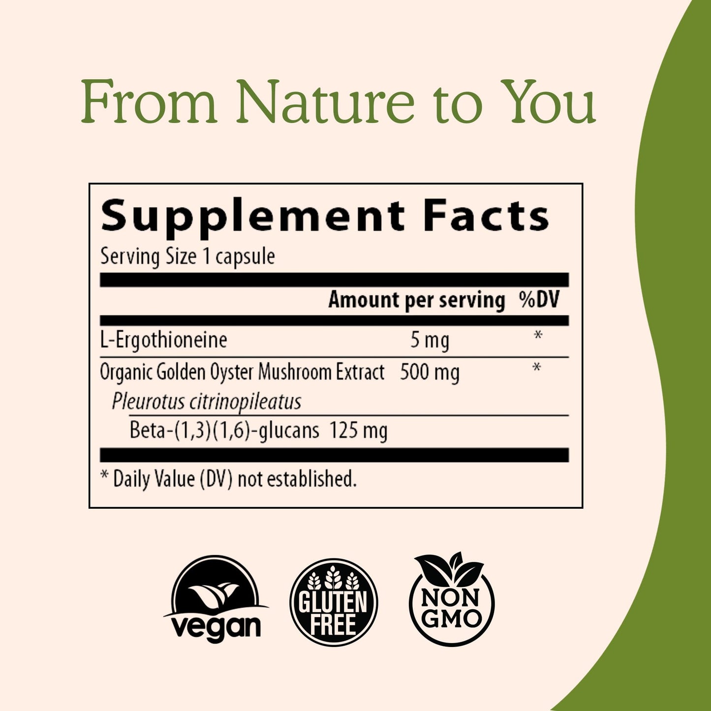 Real Mushrooms Ergothioneine and Lions Mane Capsule Bundle, 2-Pack