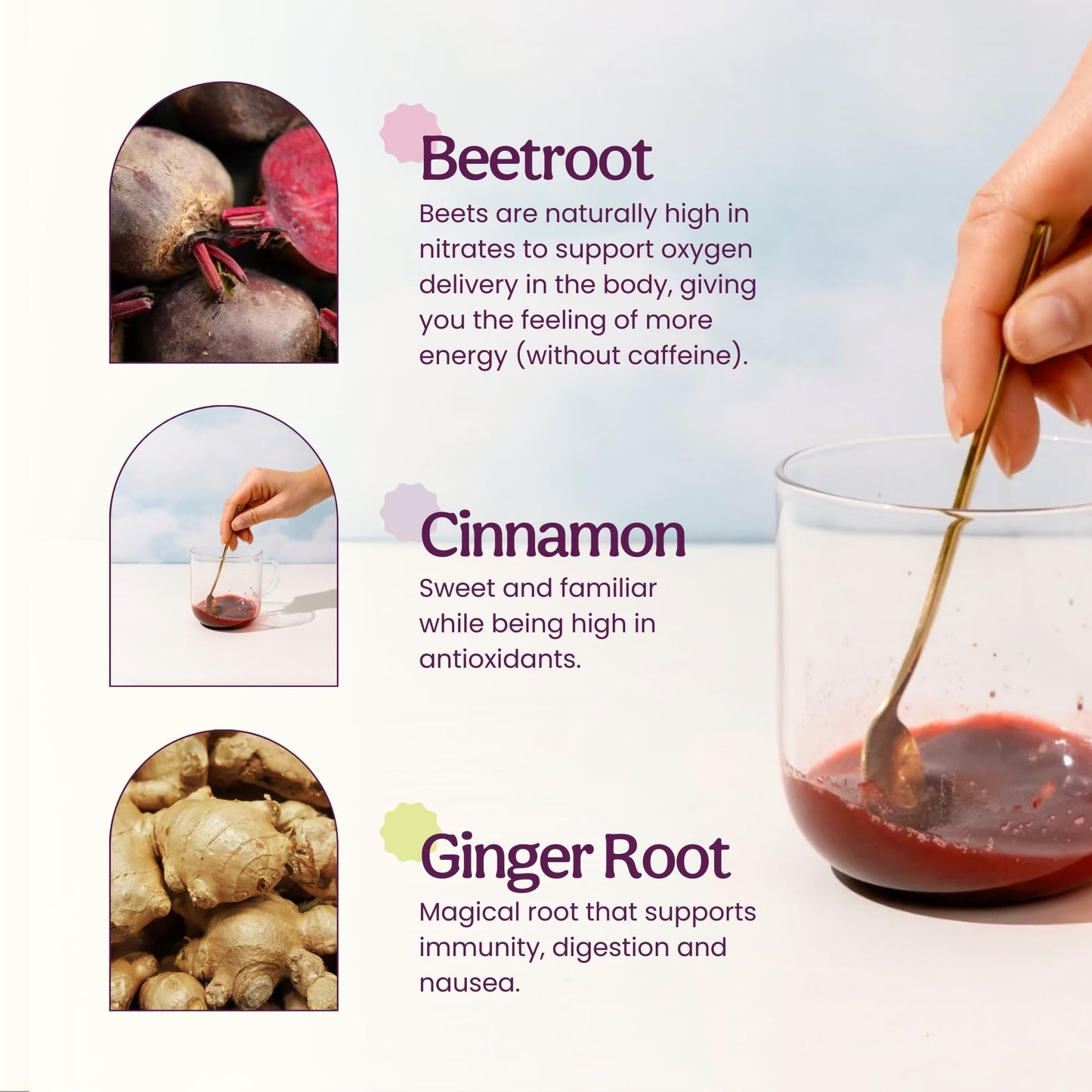 Blume Beetroot Blend Superfood Latte Powder 4.4