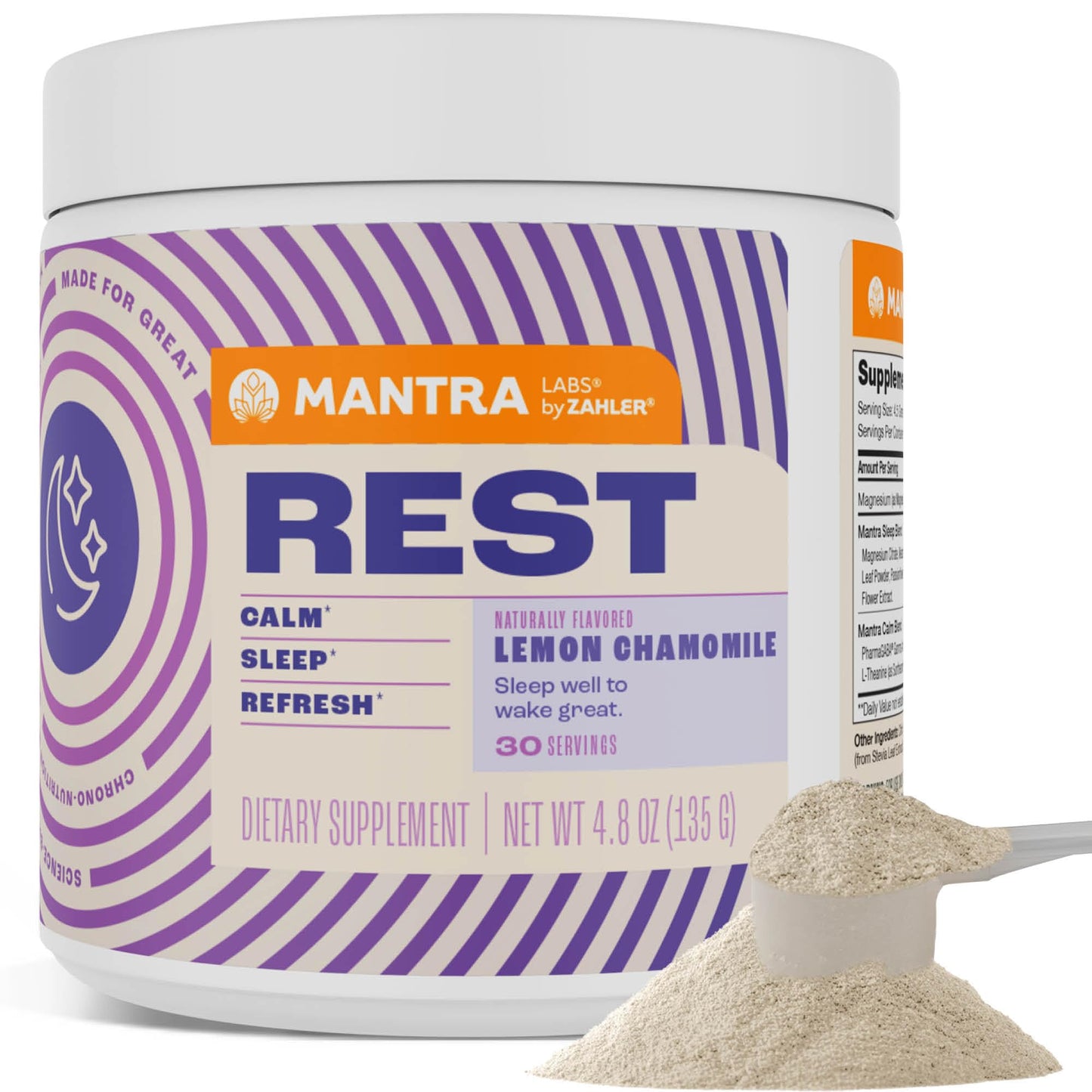 Zahler Mantra Rest Powder 4.8 Ounce