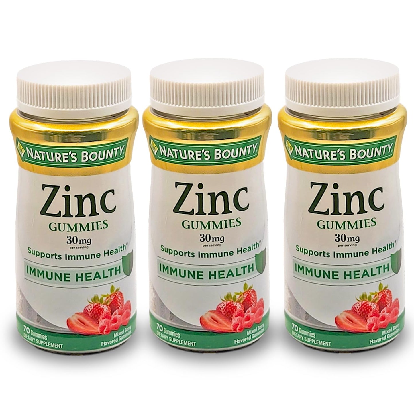 Nature's Bounty Zinc Gummies 210 Gummies