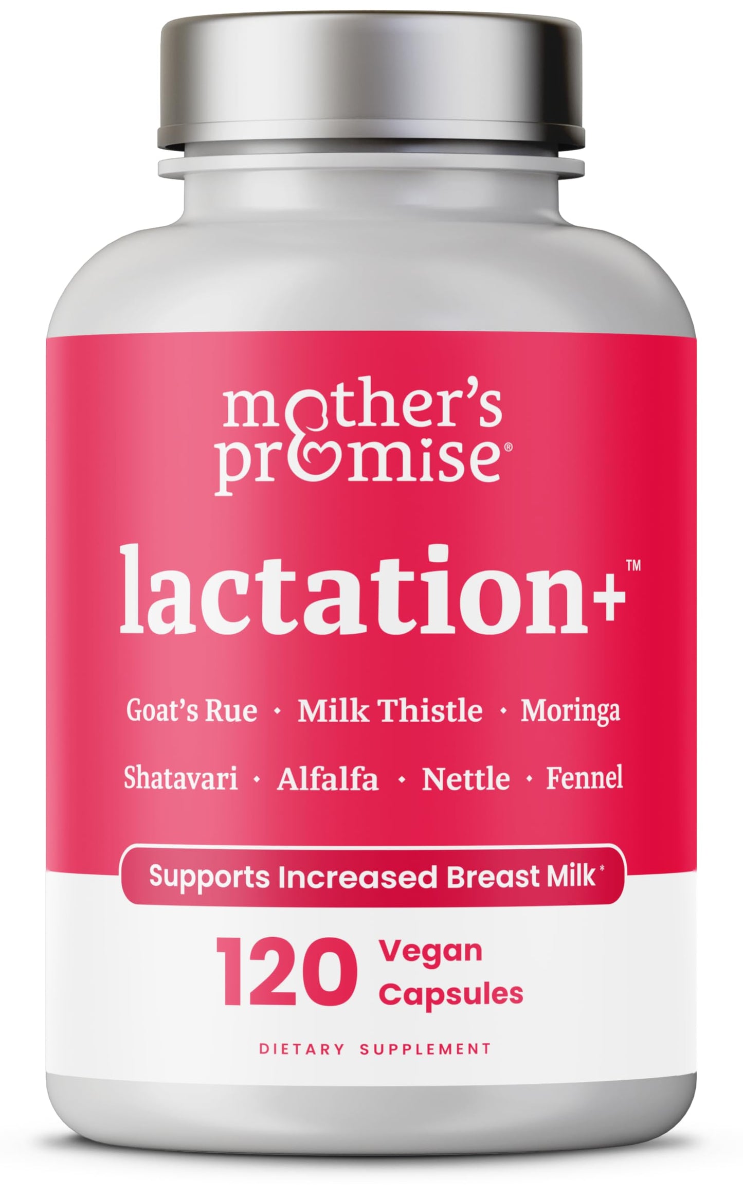 Mother's Promise Lactation Support Supplement Capsule, 120 Capsules