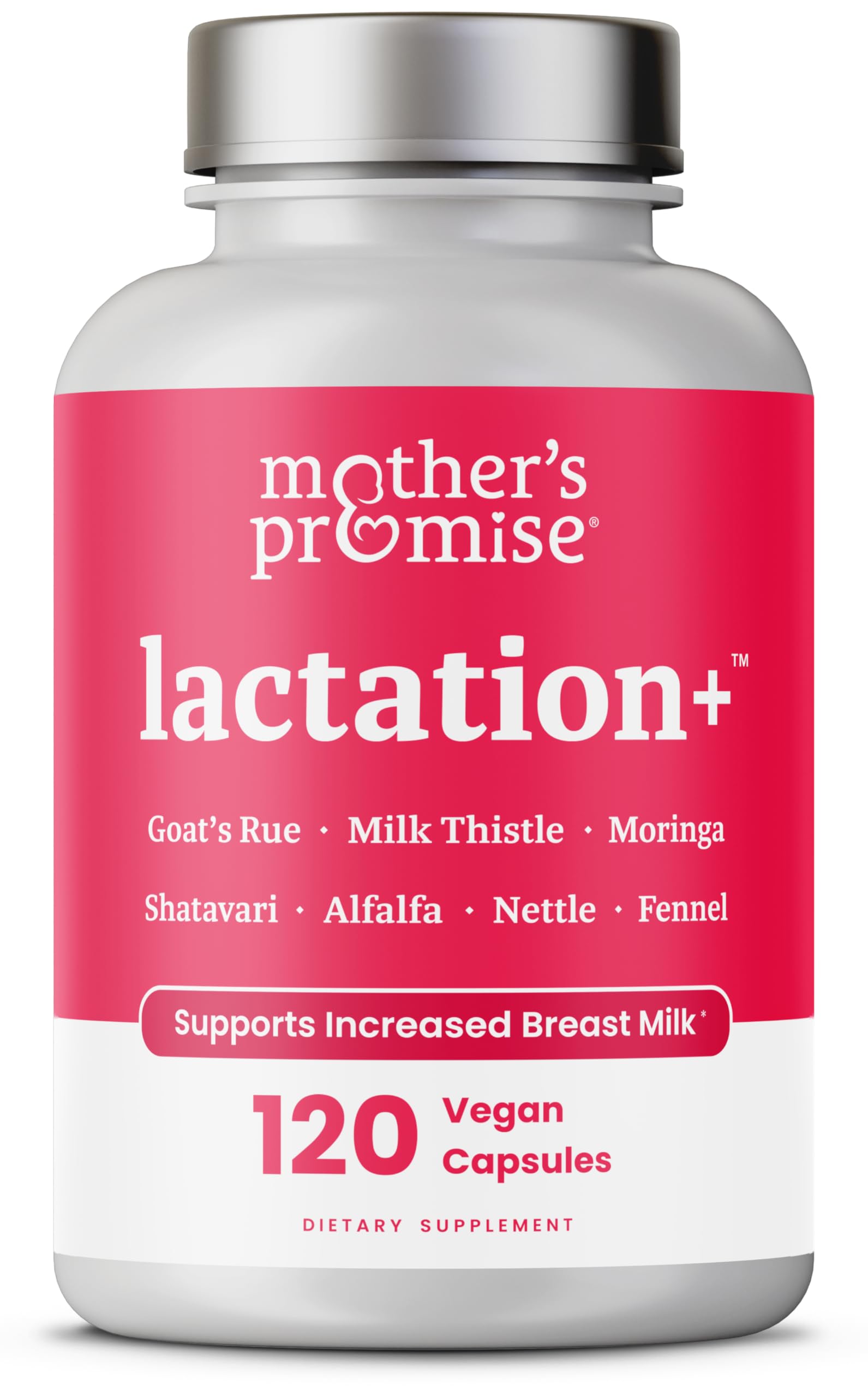 Mother's Promise Lactation Support Supplement Capsule, 120 Capsules