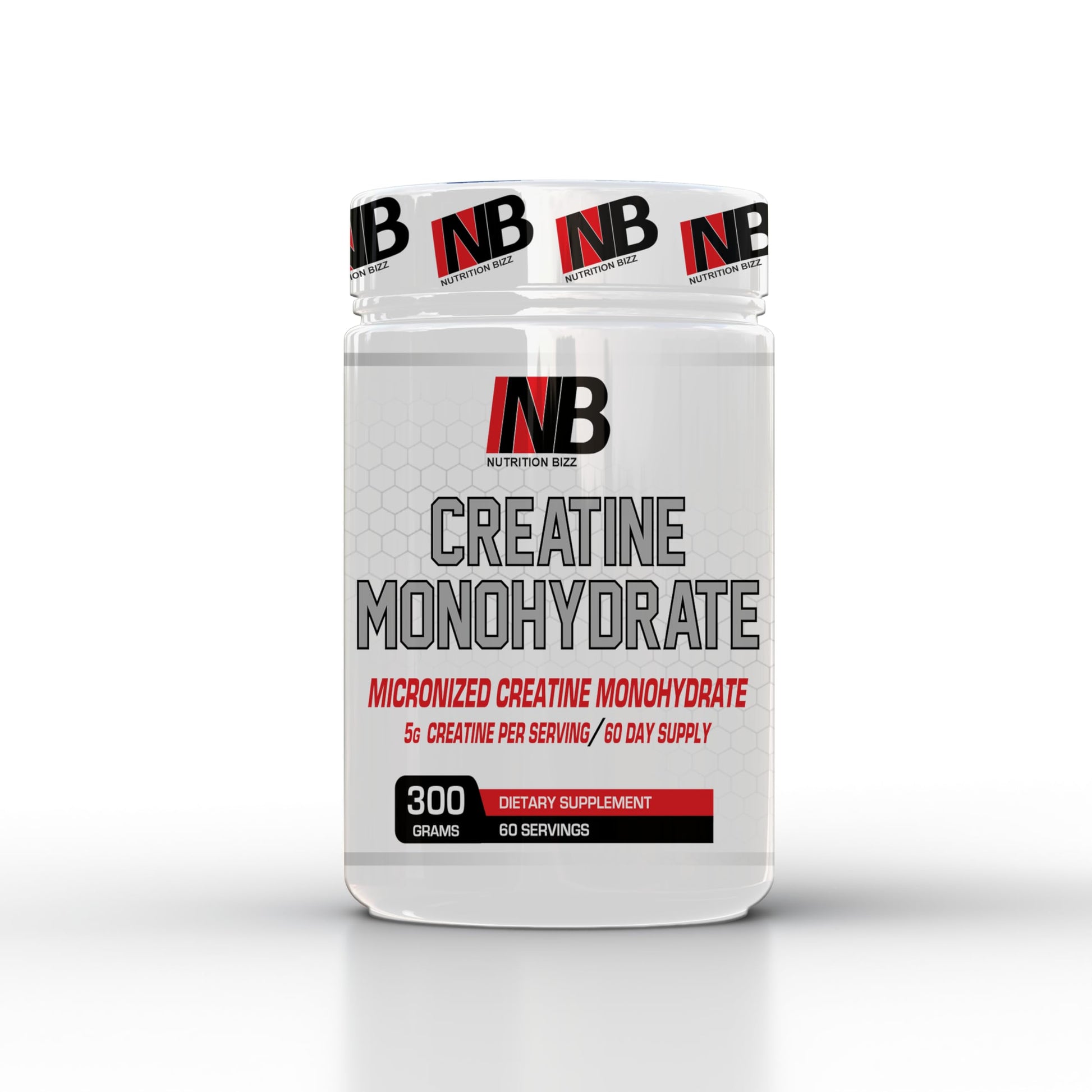 NutritionBizz Micronized Creatine Monohydrate Powder 10.58 Ounce