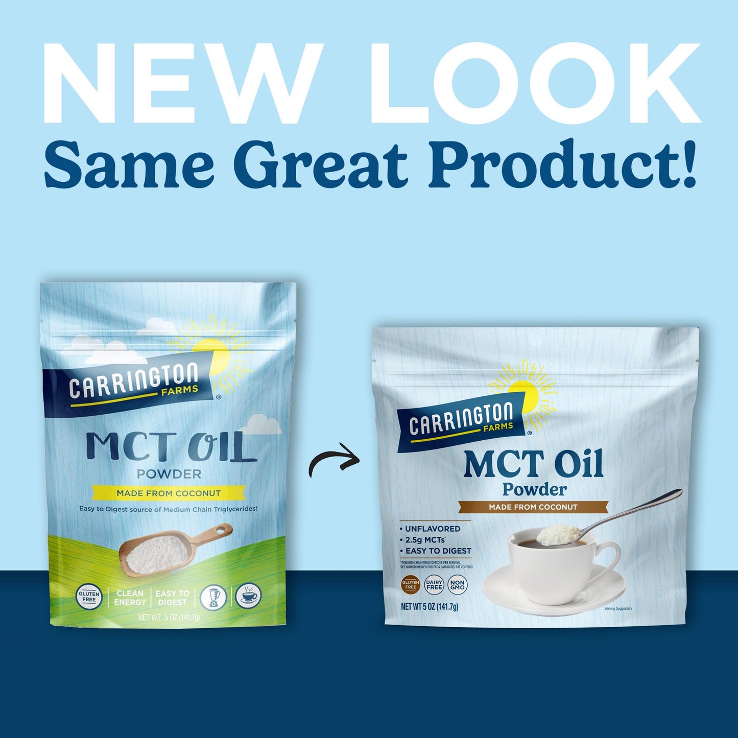 Carrington Farms Organic MCT Oil Powder, 5 Ounce