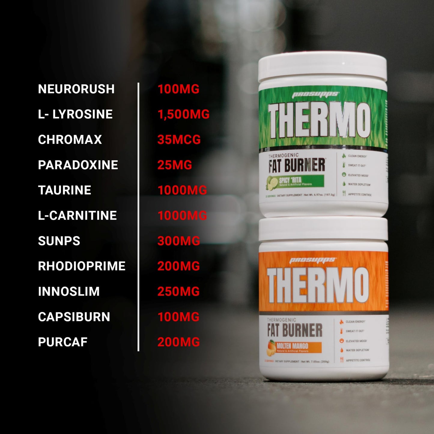 ProSupps Thermogenic Fat Burner Powder Spicy Rita, 7.05 oz