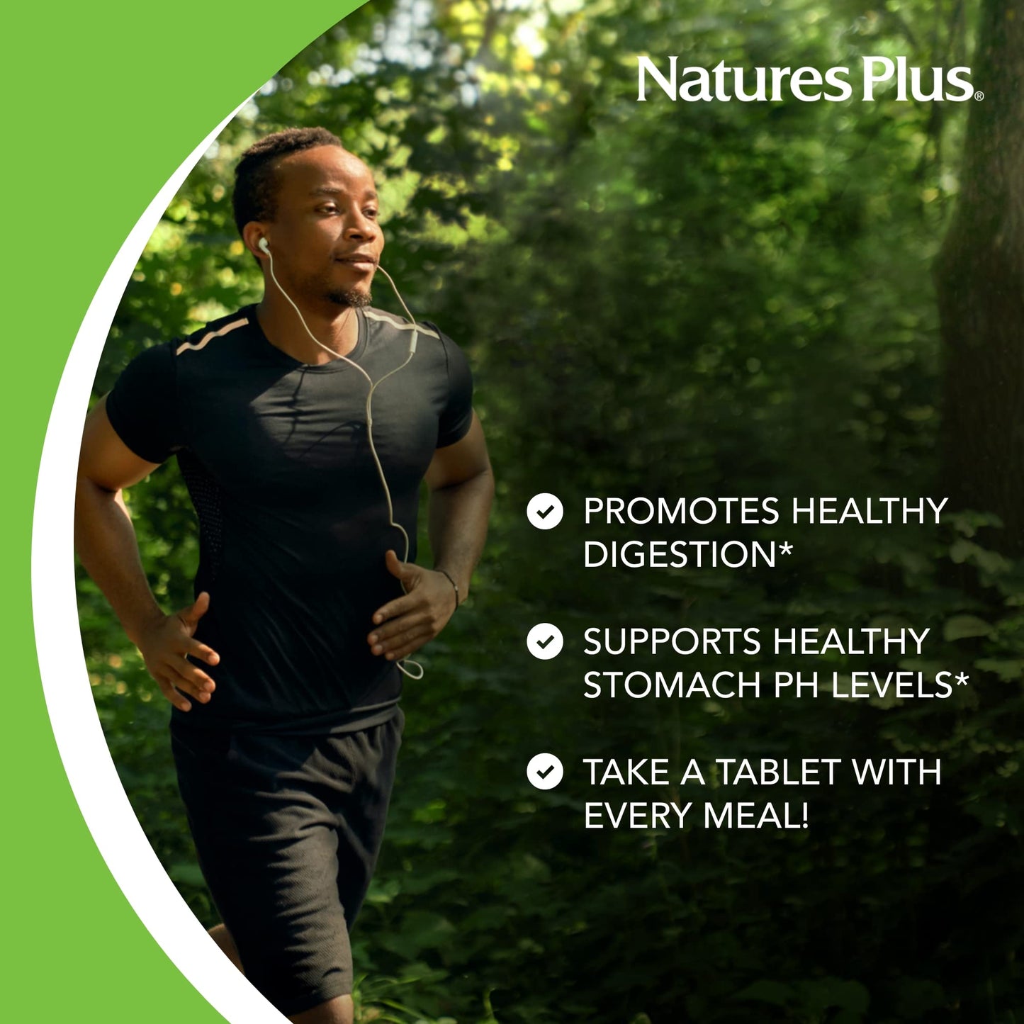 NaturesPlus Betaine Hydrochloride 600 mg Tablets, 90 Count