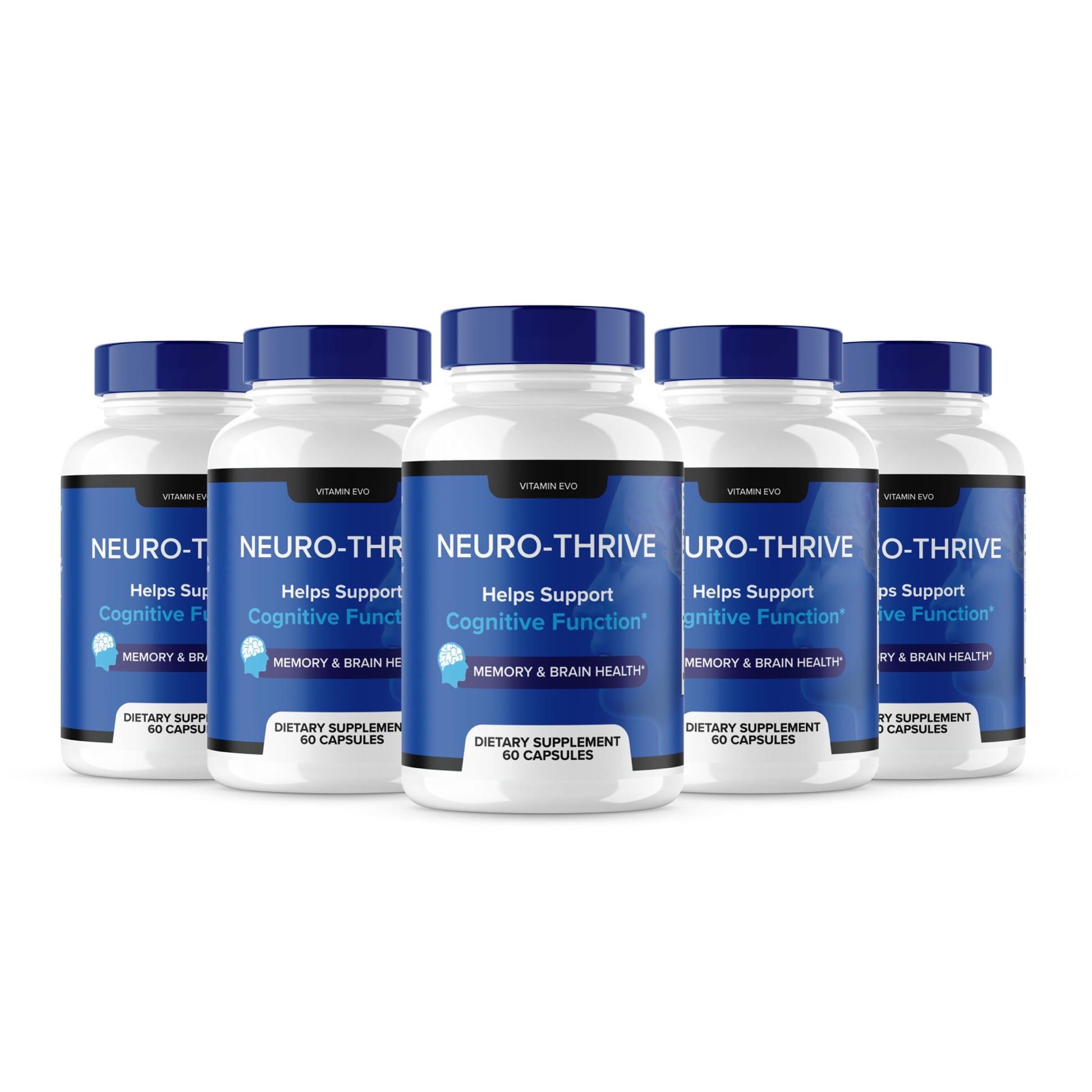 Vitamin Evo Neuro Thrive Brain Supplement, 300 Capsules