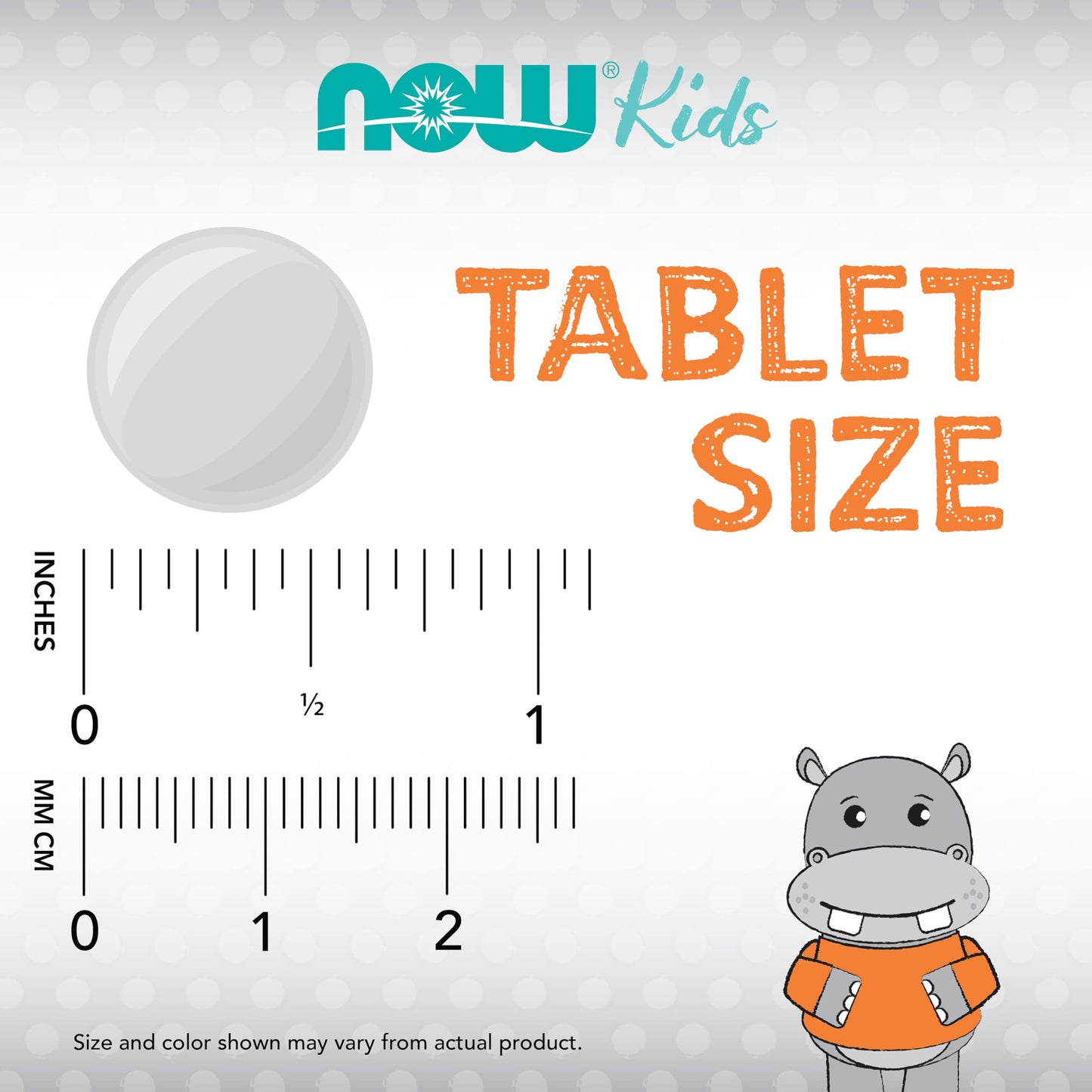NOW Foods Kid Vits Multivitamin Juicy Orange Chewable 60 Tabs