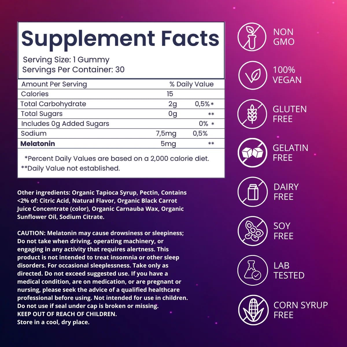 riev Extra Sleep Gummies Gummy 30 Count