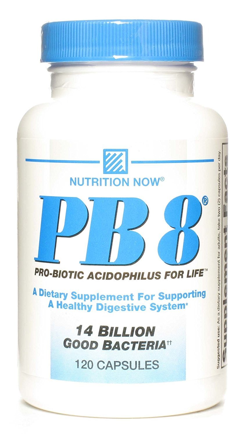 Nutrition Now PB8 Acidophilus Probiotic Capsule 120 Count