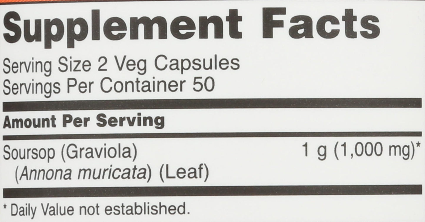 NOW Foods Graviola Capsule 100