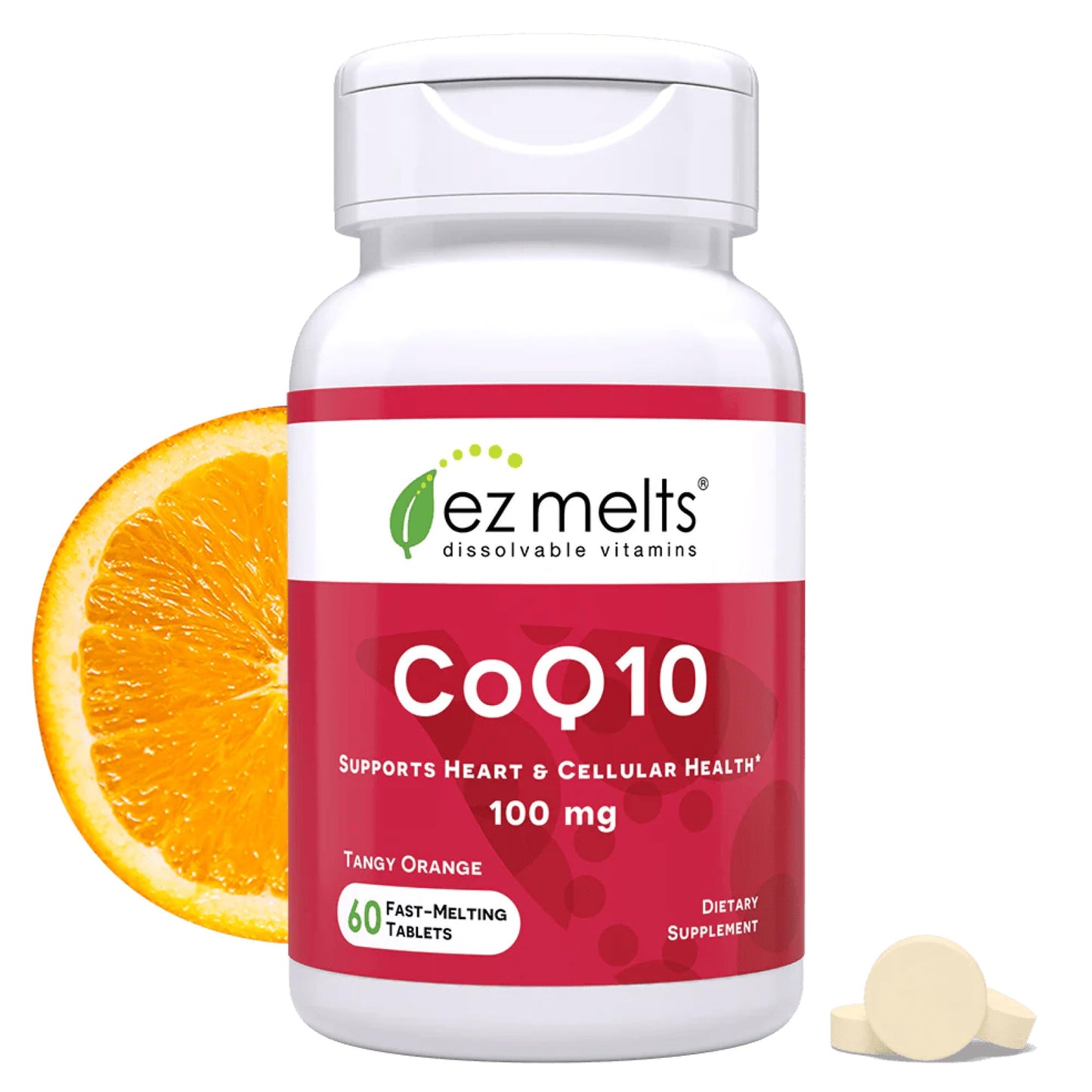 EZ Melts CoQ10 Tablets 60 Count