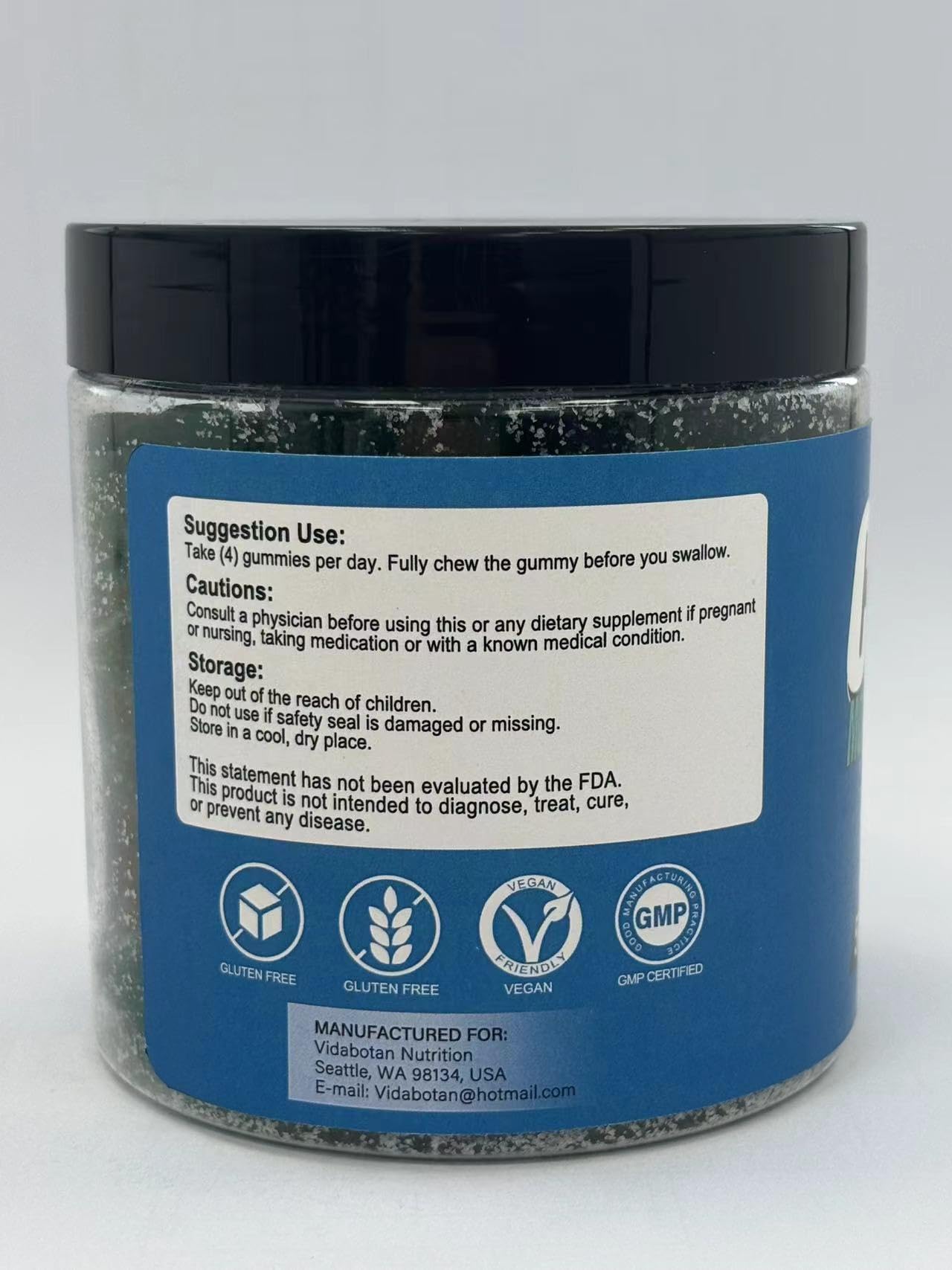 WLRAPSKY Creatine Monohydrate Gummies, 120 Count