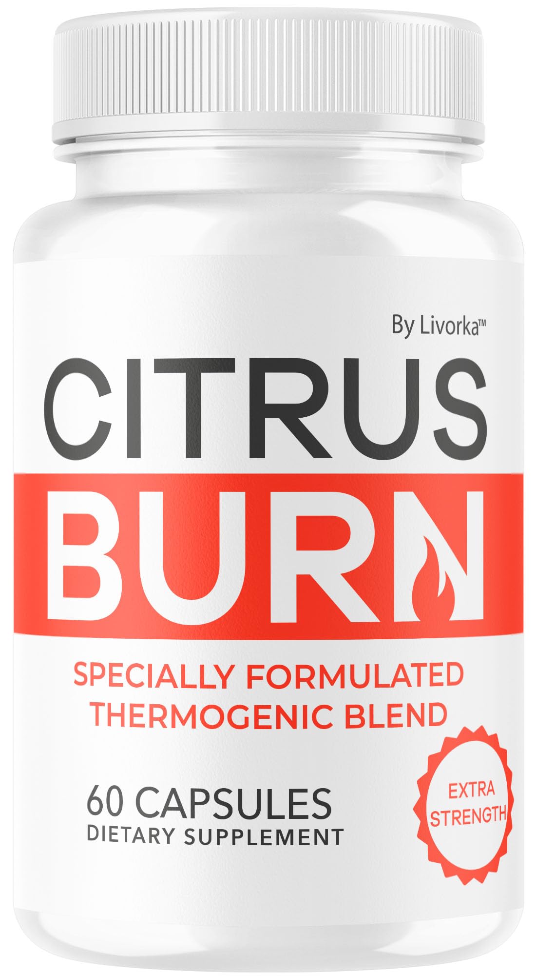 LIVORKA Citrus Burn Capsules 60 Count