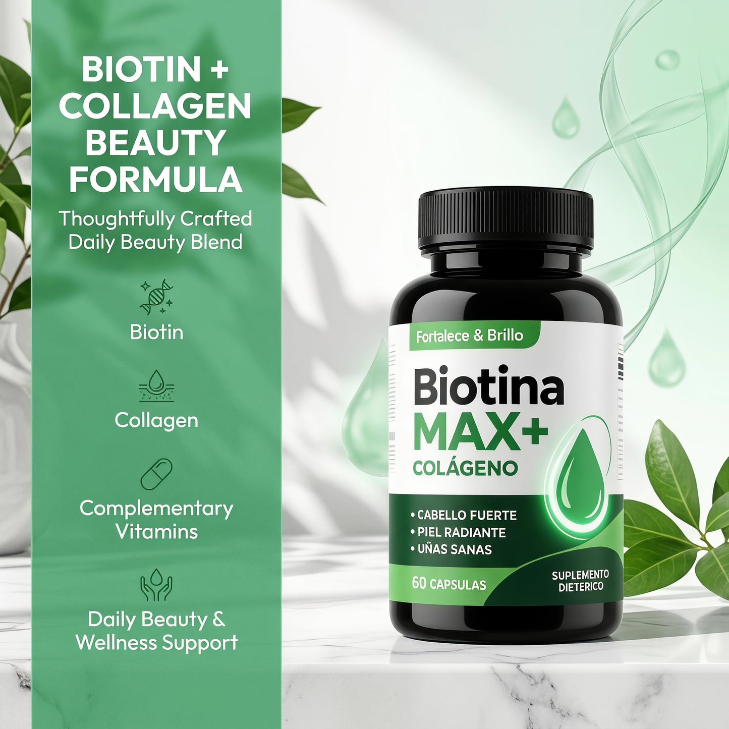 MCArthur Biotina Max Colageno Capsule 60 Count