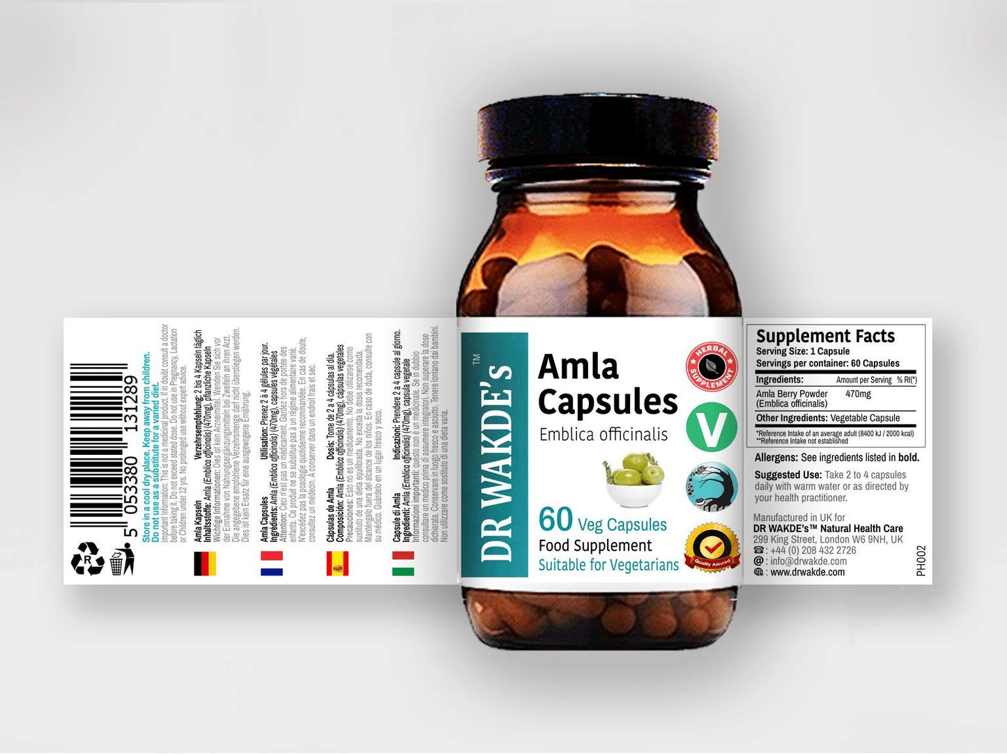 DR WAKDE'S Amla Capsules 1 Count