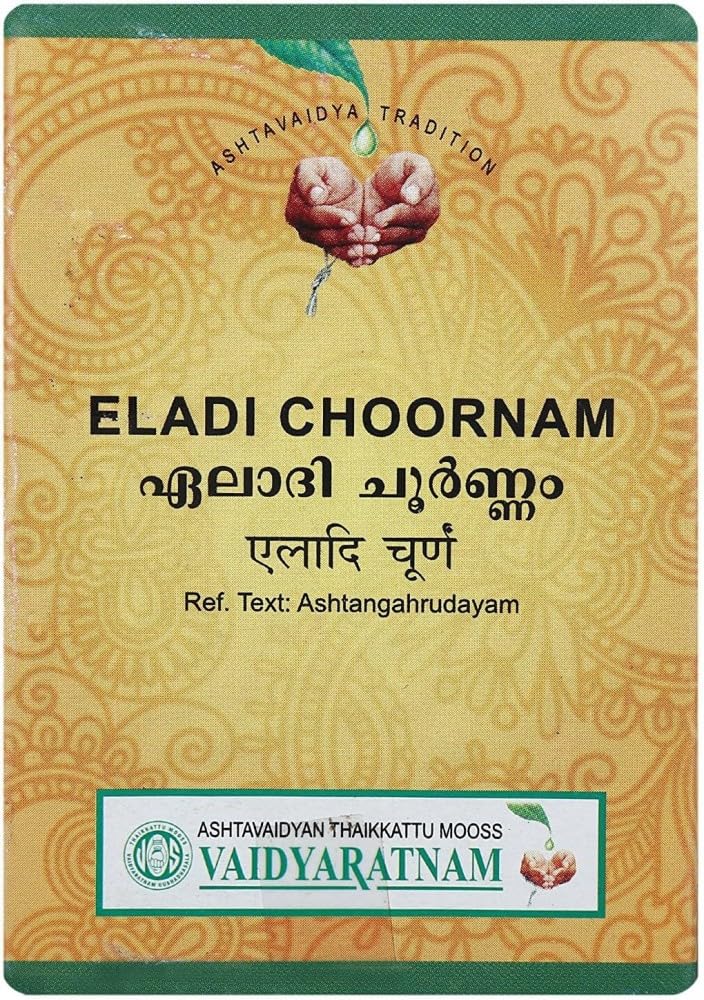 VAIDYARATNAM Eladi Choornam Powder, 1.76 Ounce