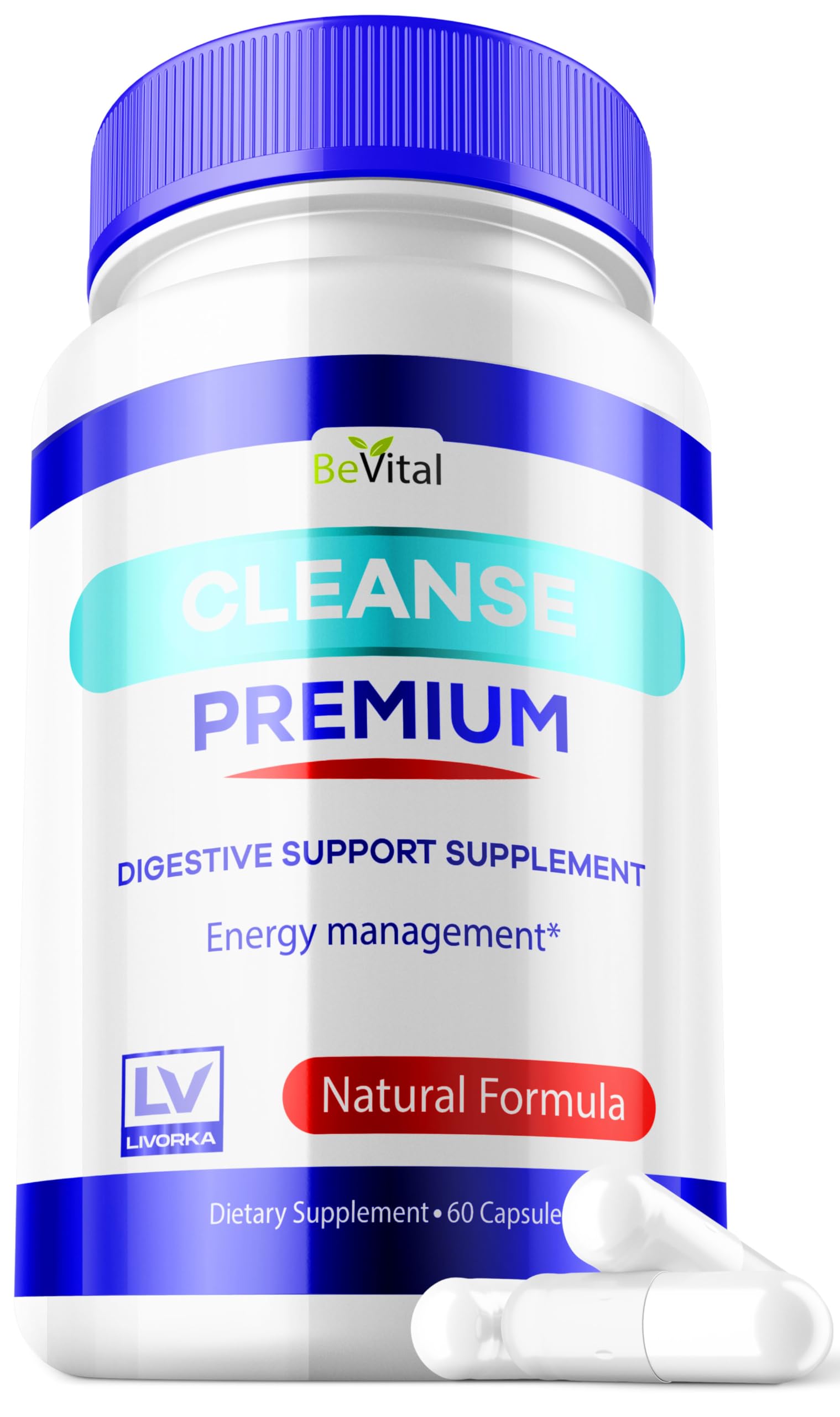 LIVORKA Bevital Cleanse Premium 60 Capsules