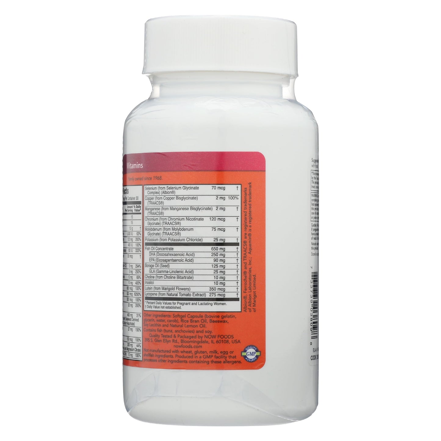 NOW Foods Prenatal Gels Plus DHA Capsules 90