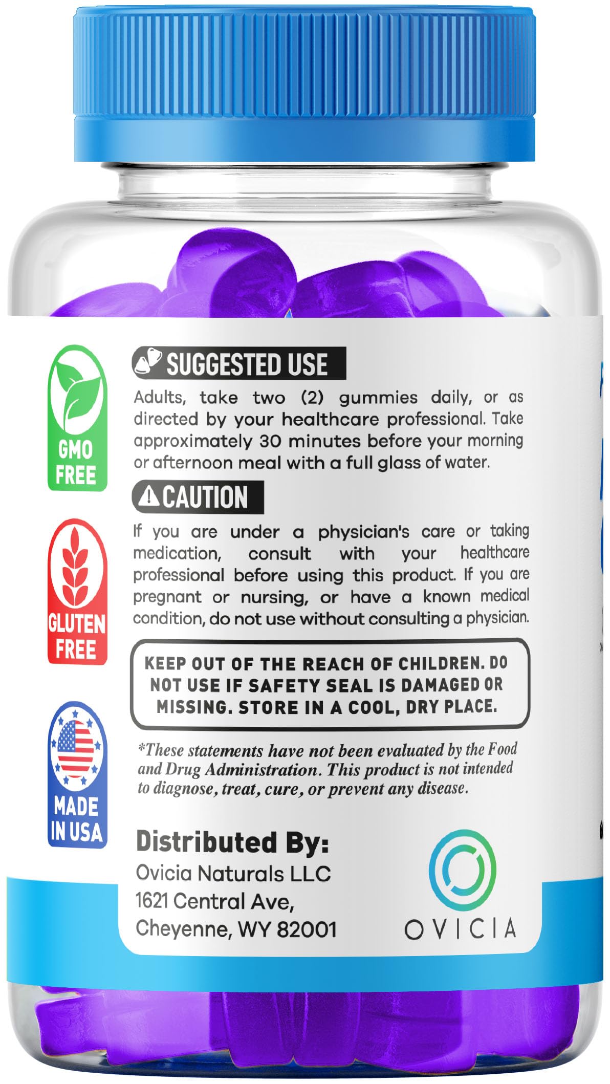 OVICIA Pure Vantage 180 Gummies