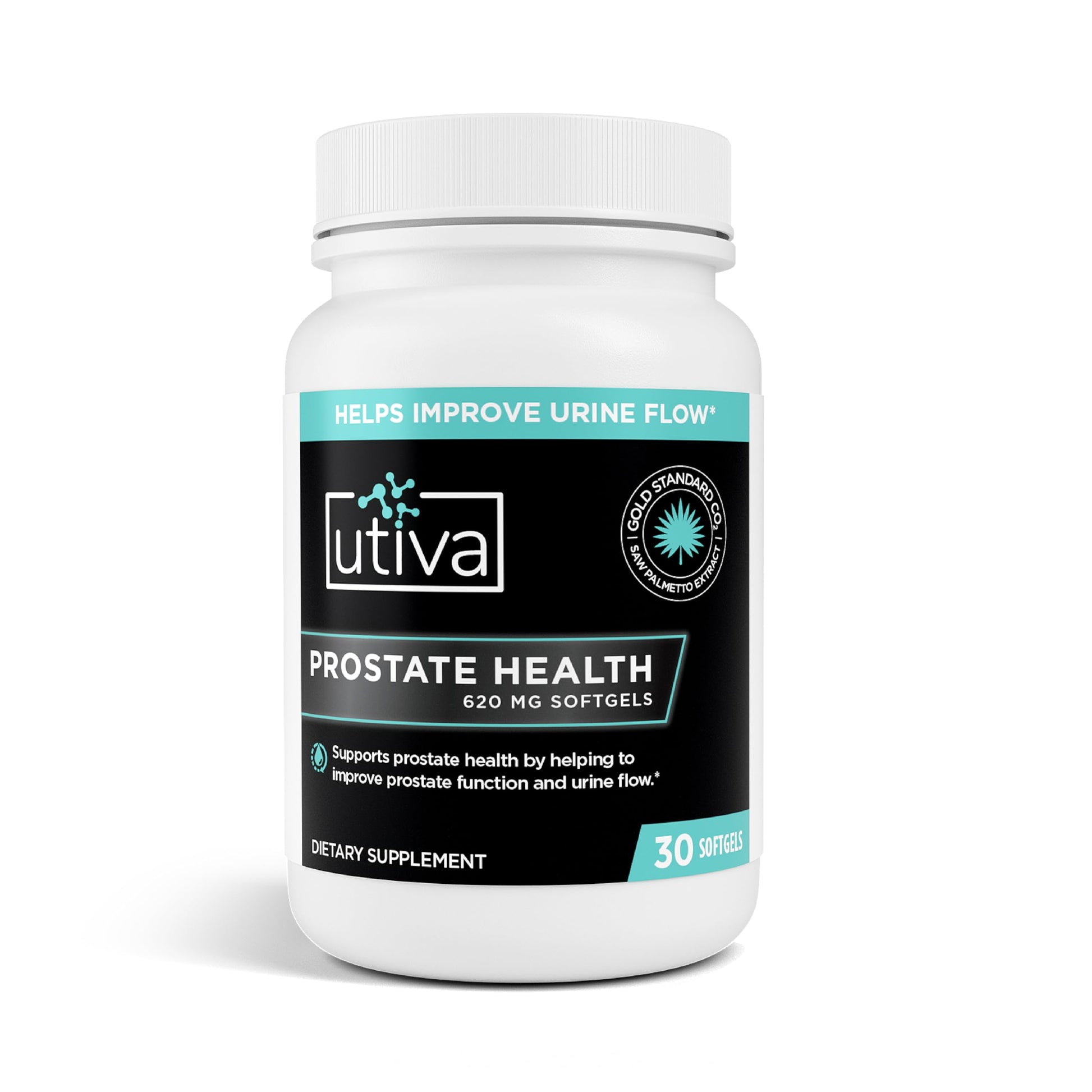Szio+ Utiva Prostate Health, Saw Palmetto & Beta-Sitosterol Softgels, 30