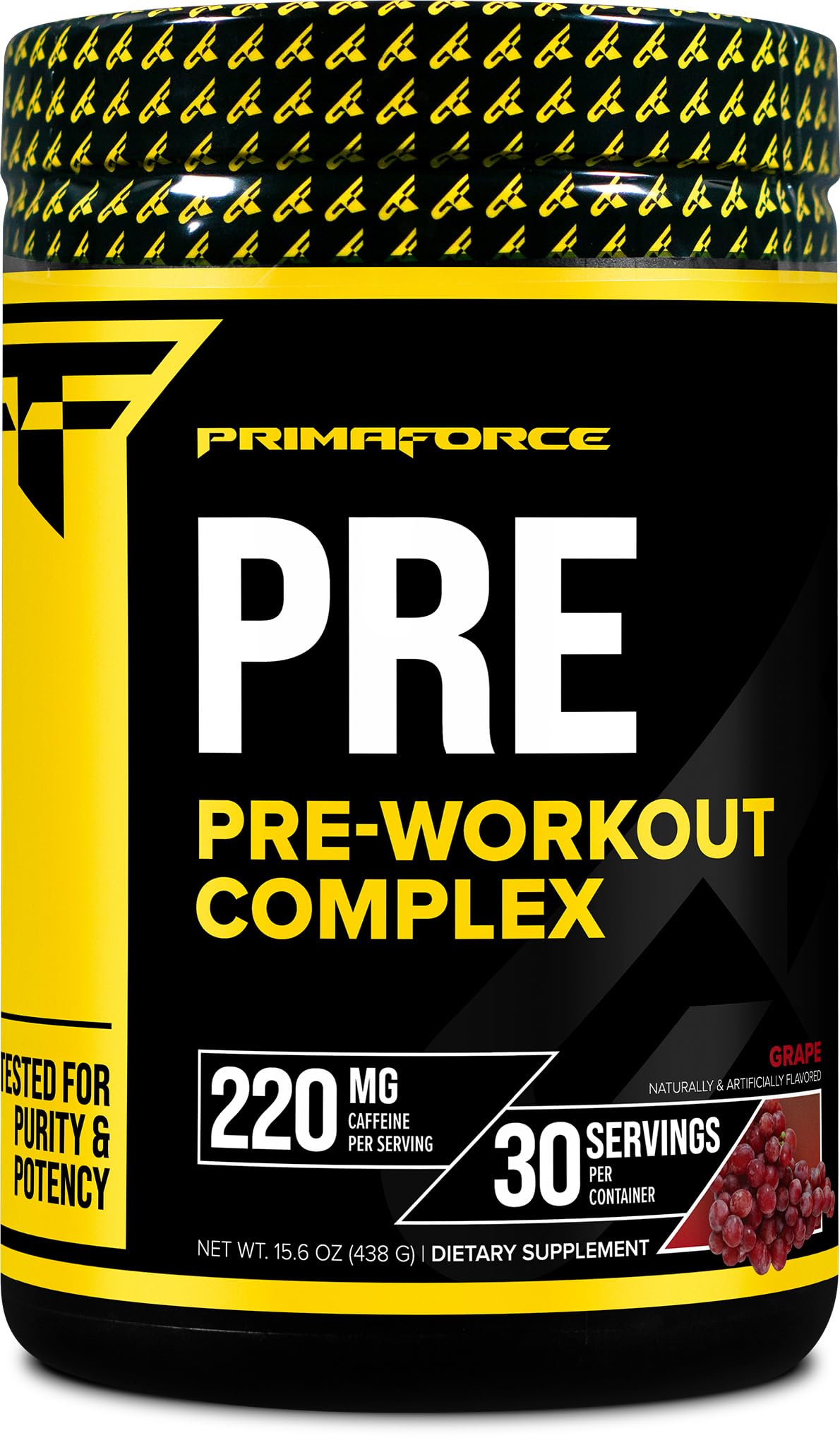 Primaforce Pre-Workout Complex Powder, 15.6 Ounce