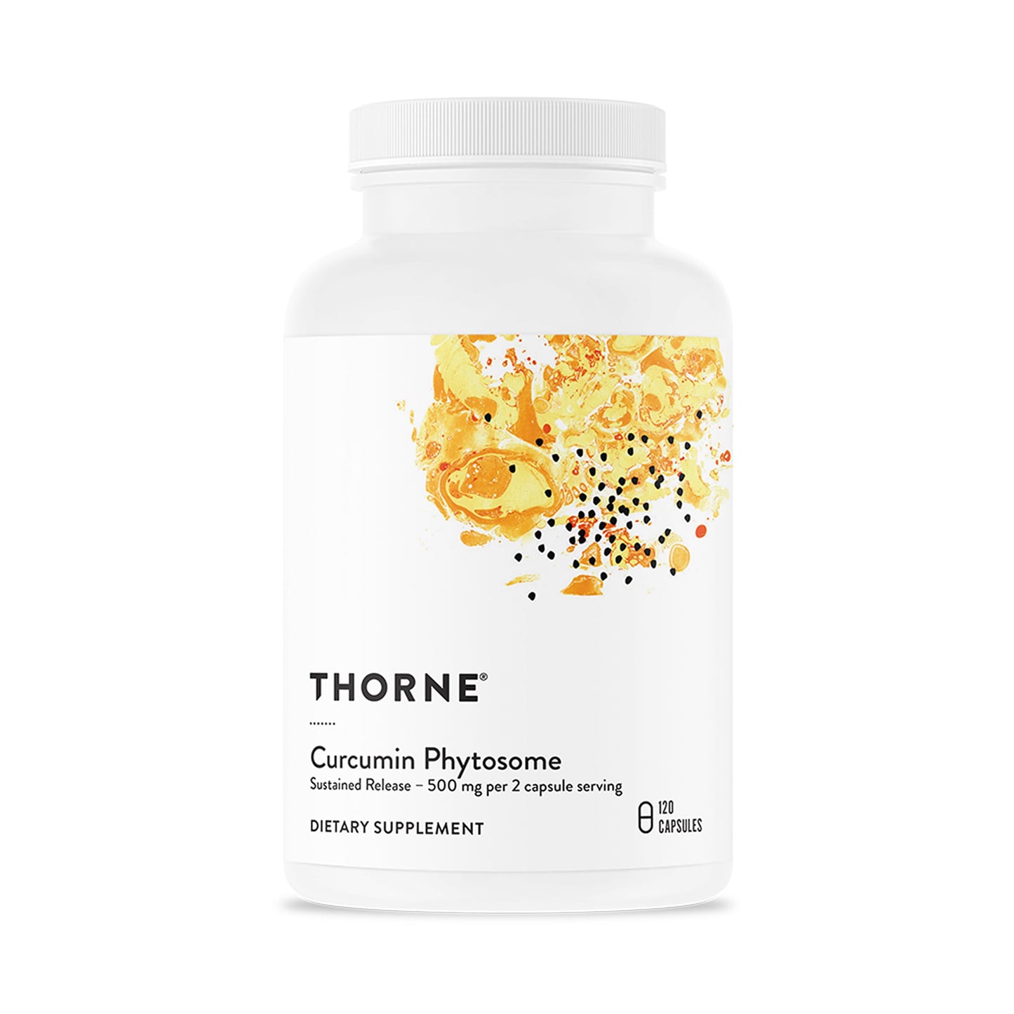 THORNE Curcumin Phytosome 500 mg (Meriva) Capsule, 120 Count