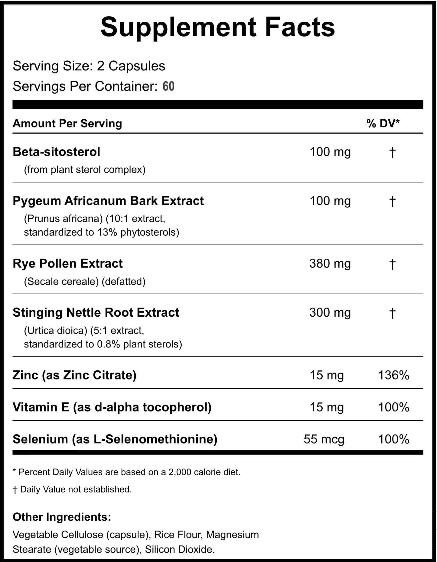 Bordin Health RestFlow Pro Advanced Prostate Support Capsules 120 Count