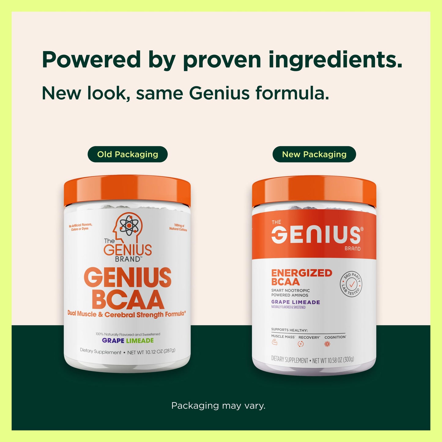 The Genius Brand Genius BCAA Powder 10.12 oz