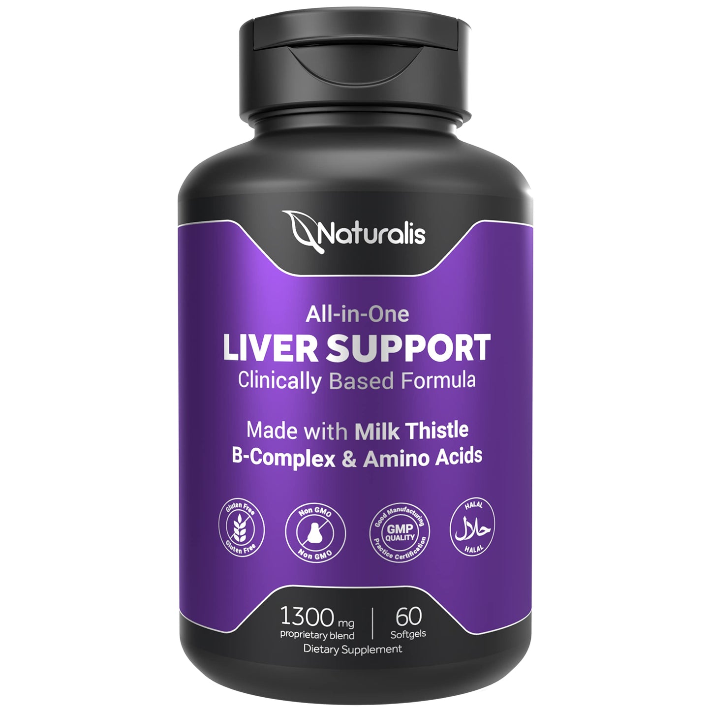 Naturalis Milk Thistle Liver Support Softgels 60