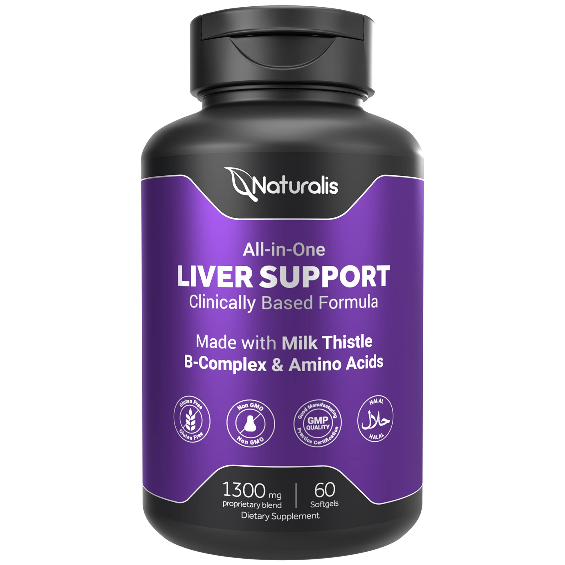 Naturalis Milk Thistle Liver Support Softgels 60