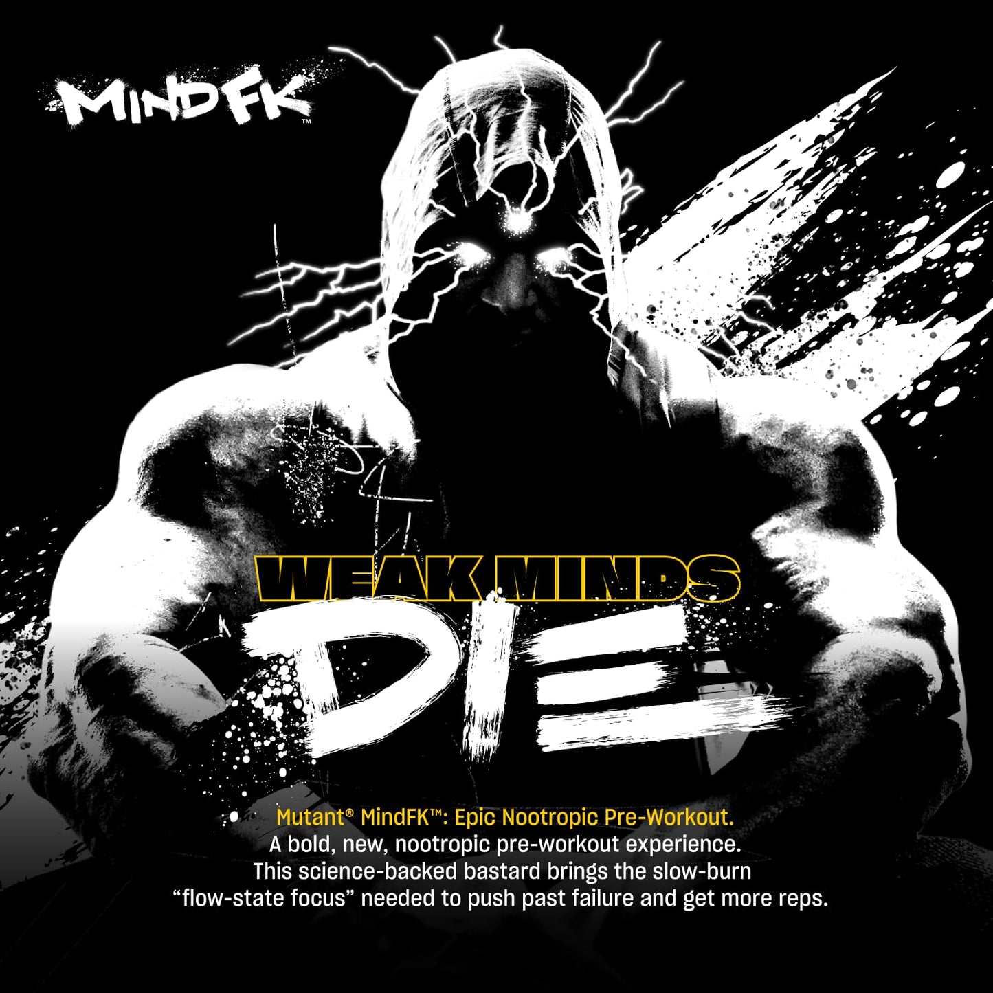 Mutant Mind FK Epic Nootropic Pre-Workout Powder 16.2 oz