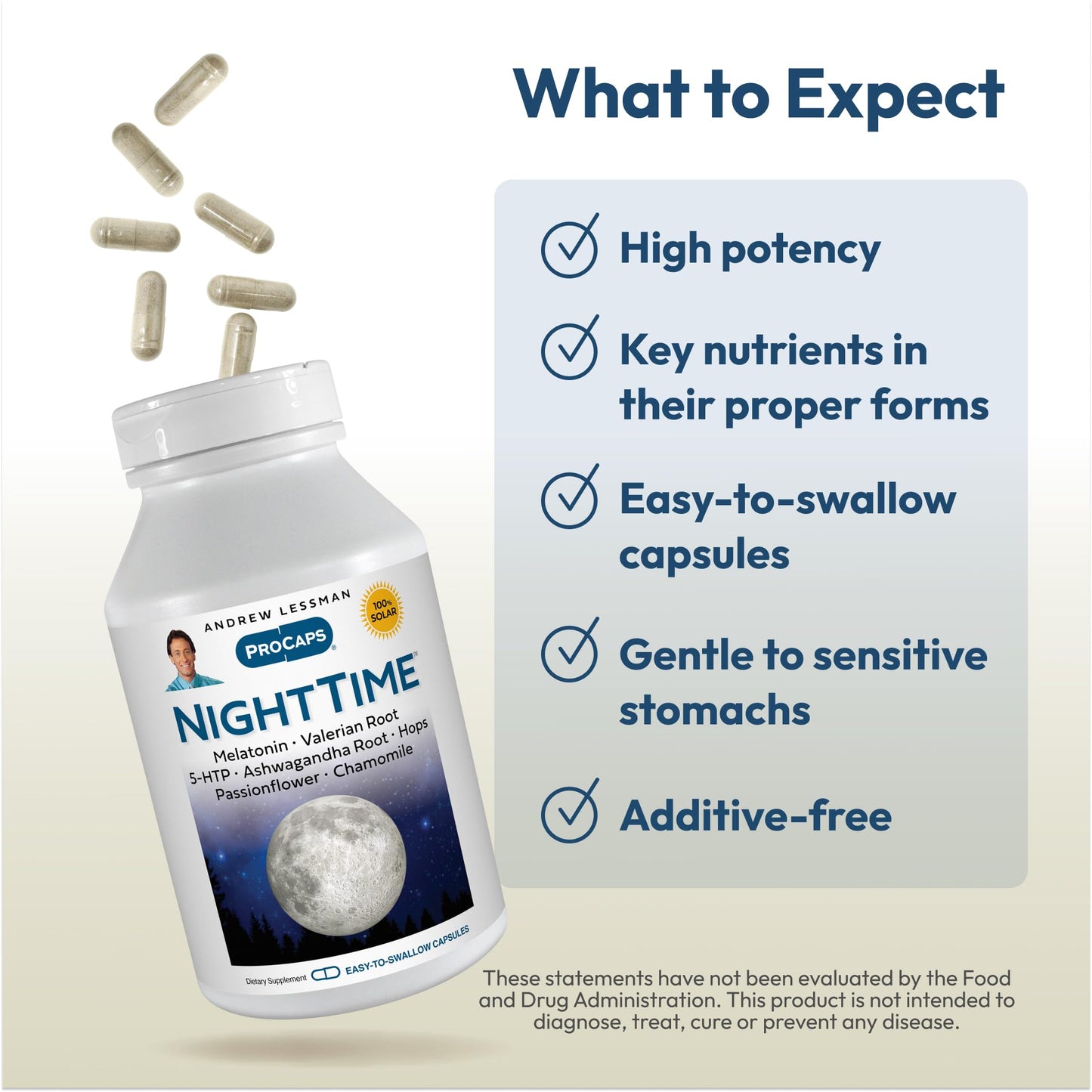 Andrew Lessman Night Time Capsules 30 Count