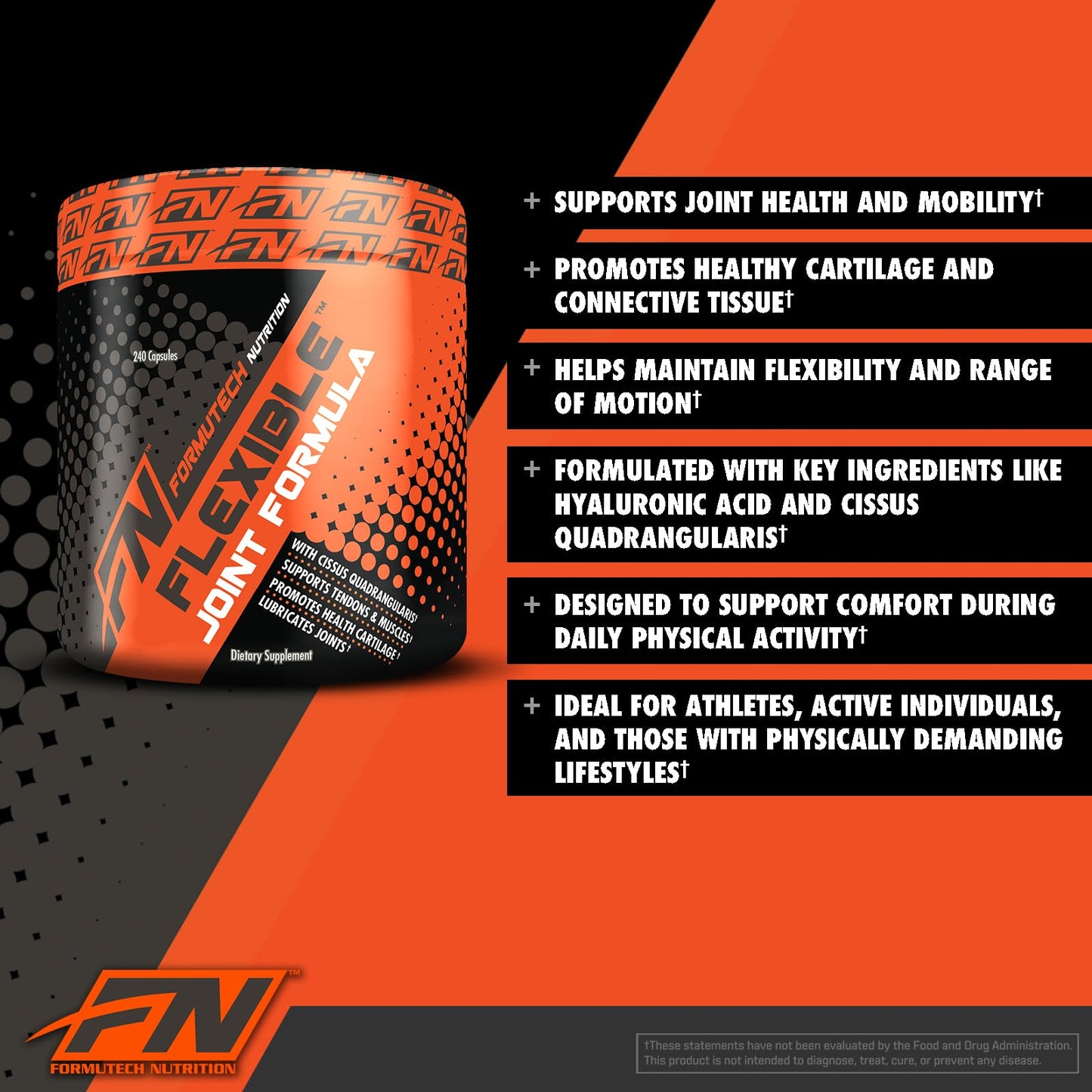 Formutech Nutrition Flexible Joint Formula Capsules 240 Capsules