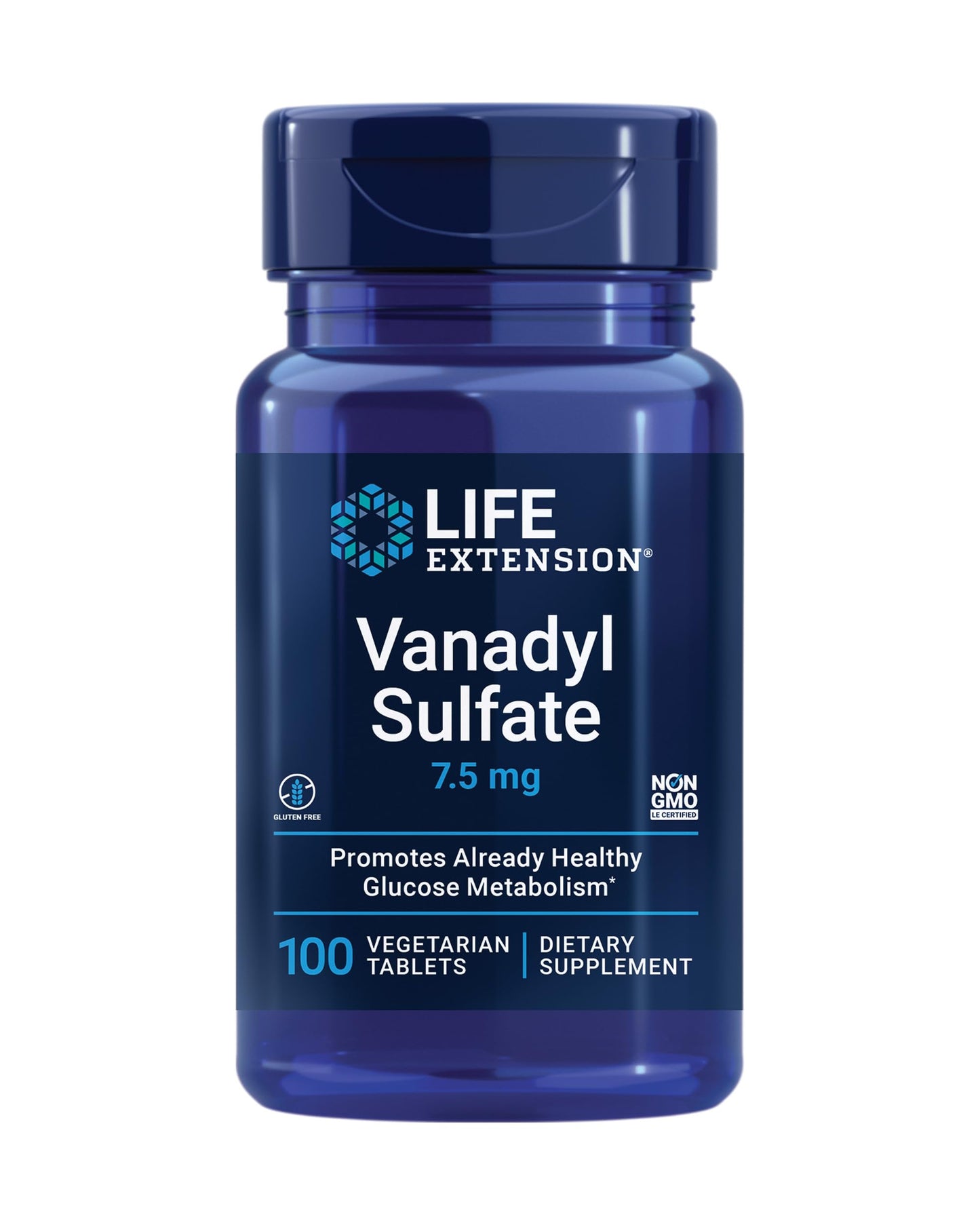 Life Extension Vanadyl Sulfate, 100 Tablets