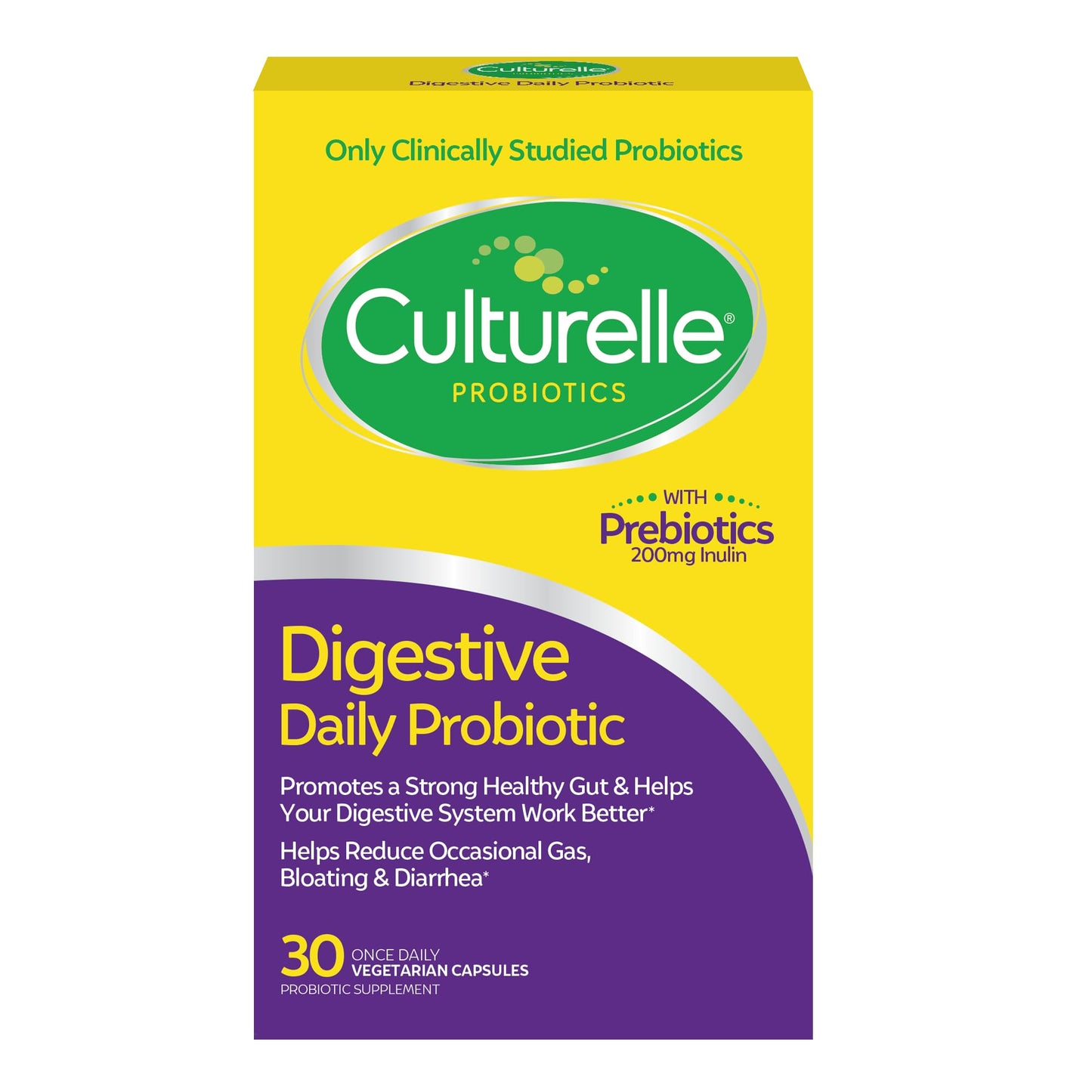 Culturelle Daily Probiotic Capsules, 30 Capsules