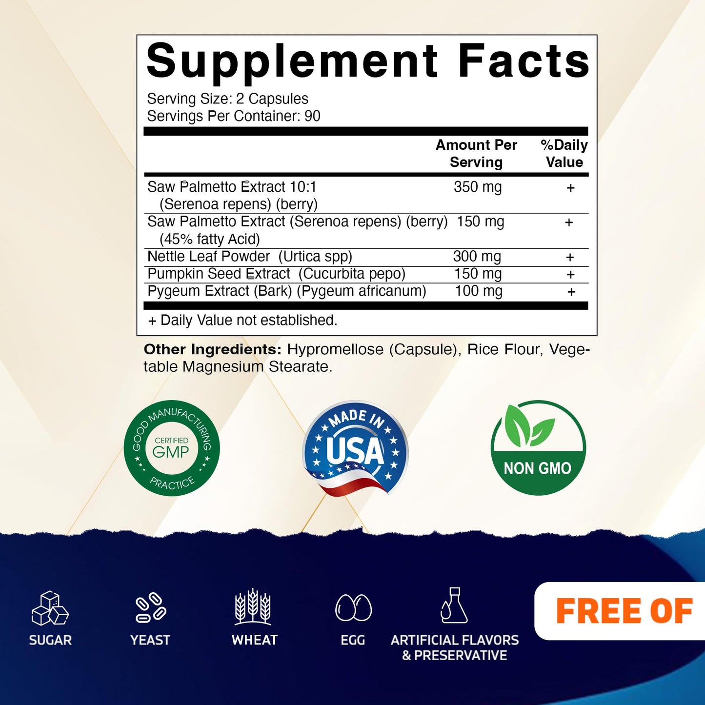 Vitamatic Saw Palmetto Extract for Men & Women Capsules 360 Count