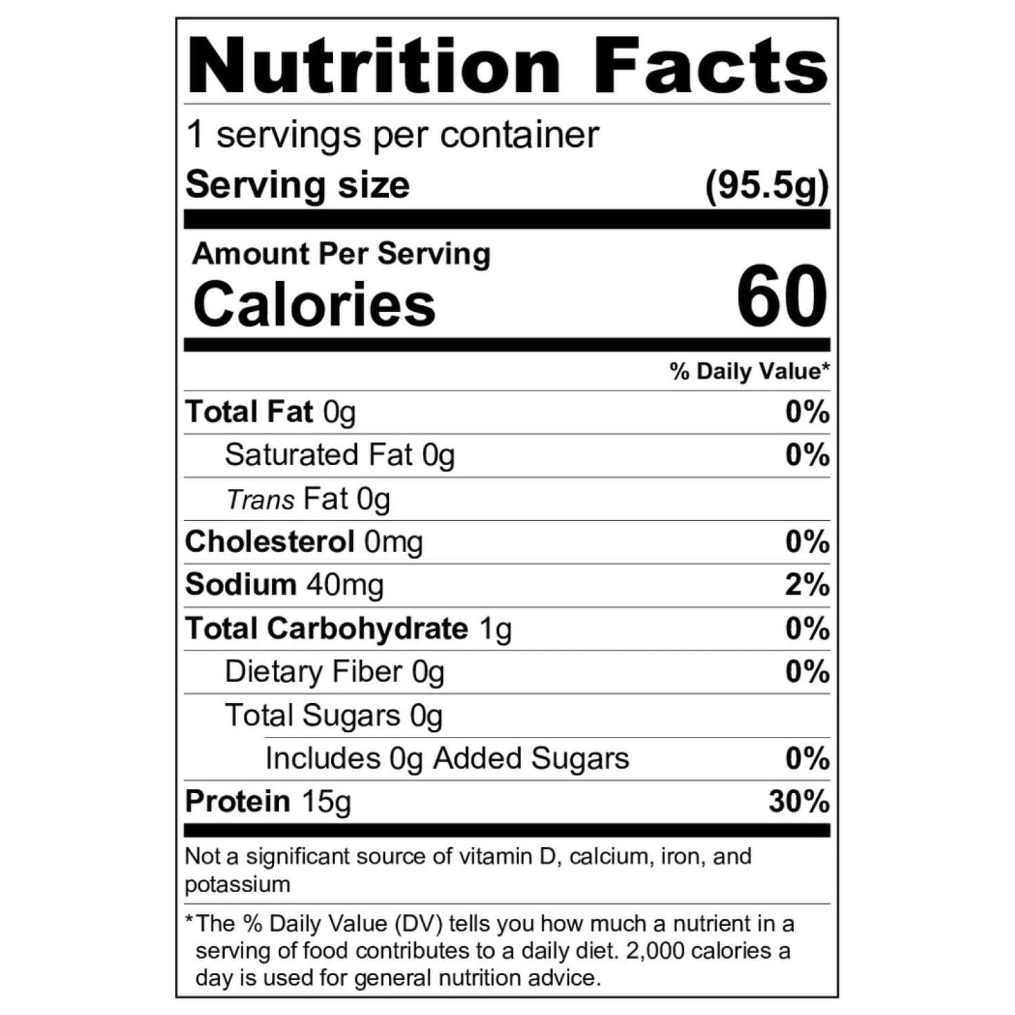 NutriWise High Protein Single Protein Powder Bottle 4-Pack