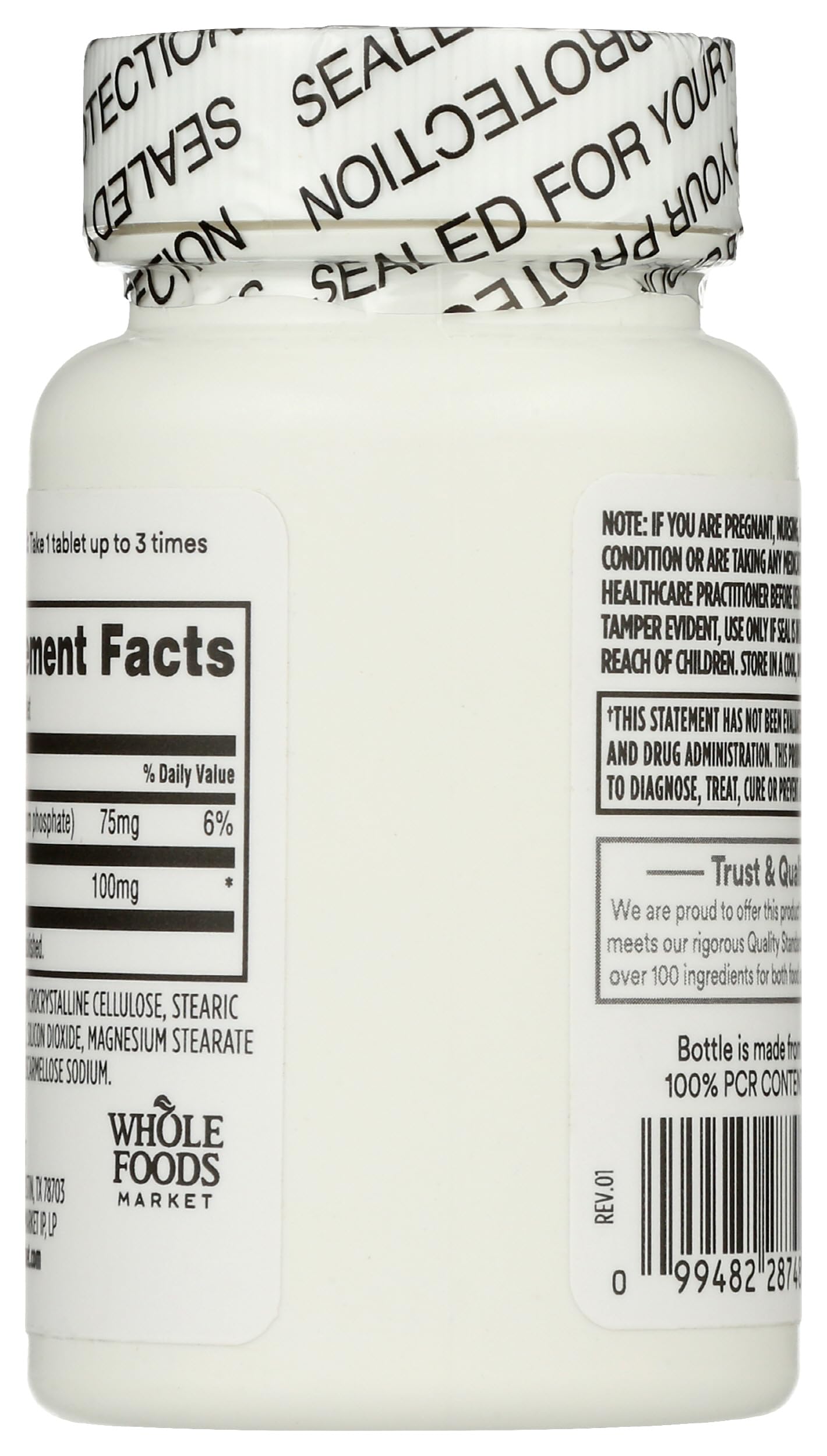 365 by Whole Foods Market Alpha Lipoic Acid 100mg Tablet, 90 Tablets