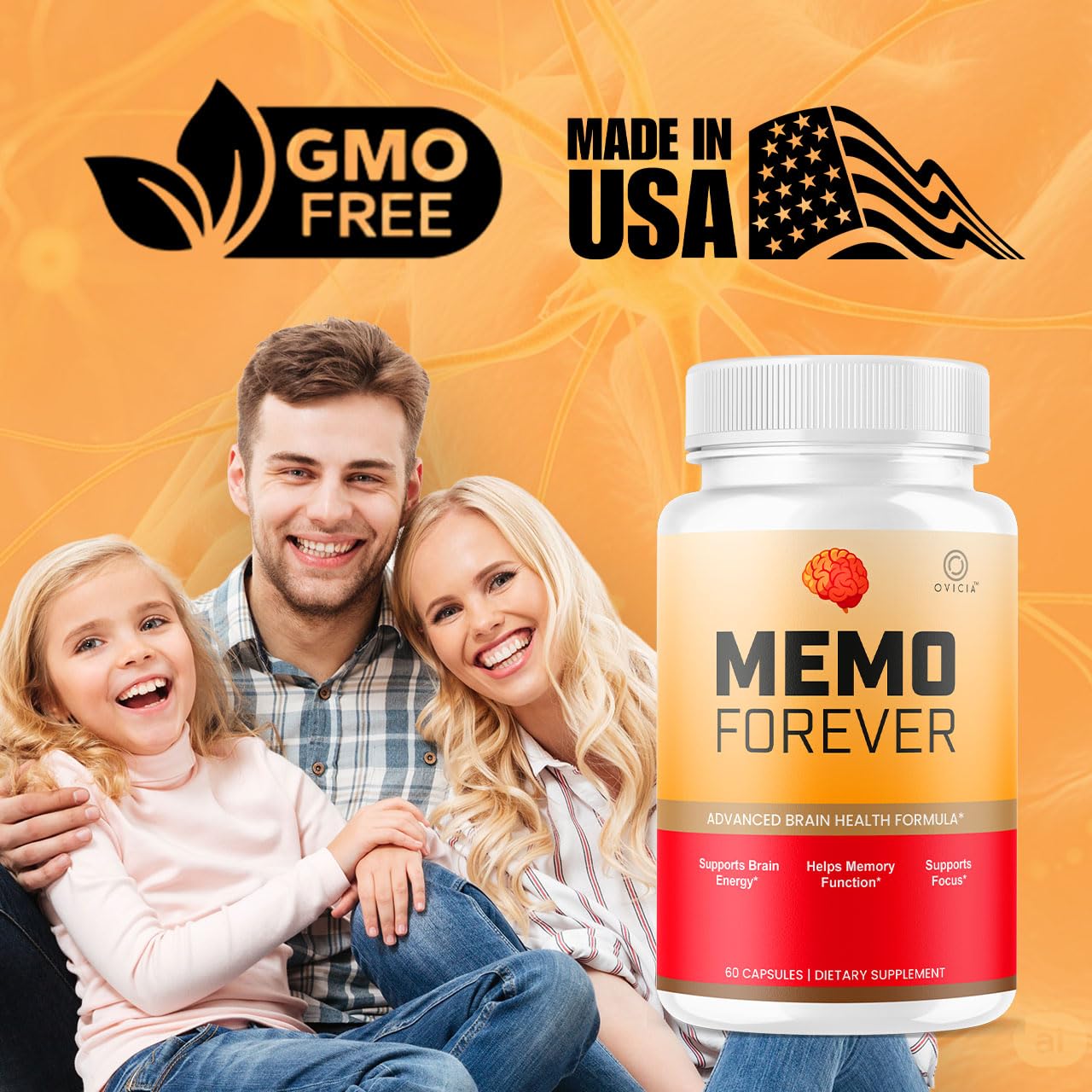 OVICIA Memo Forever Capsules 180 Capsules