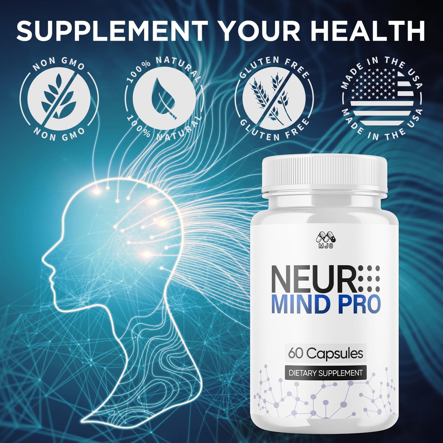 MJO Neuro Mind Pro 300 Capsules