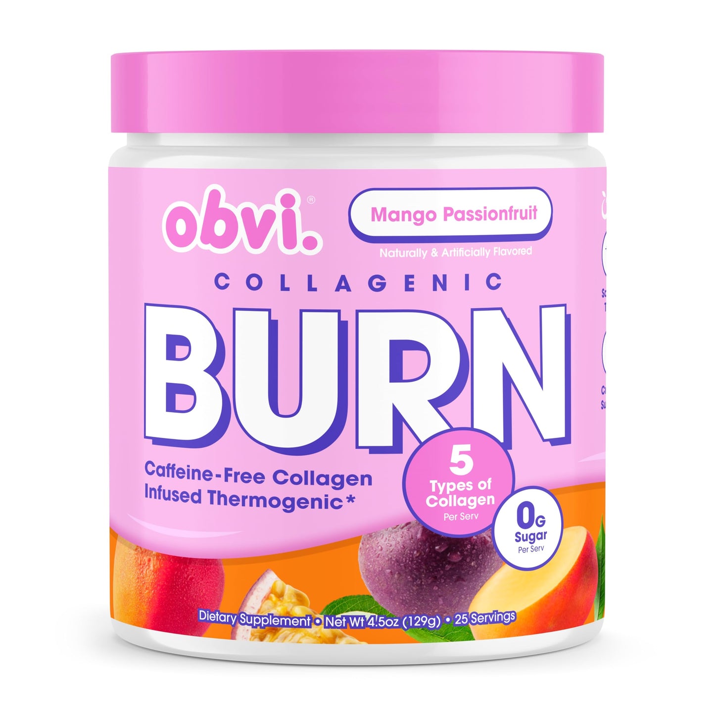 Obvi Collagenic Burn Powder 4.5 oz