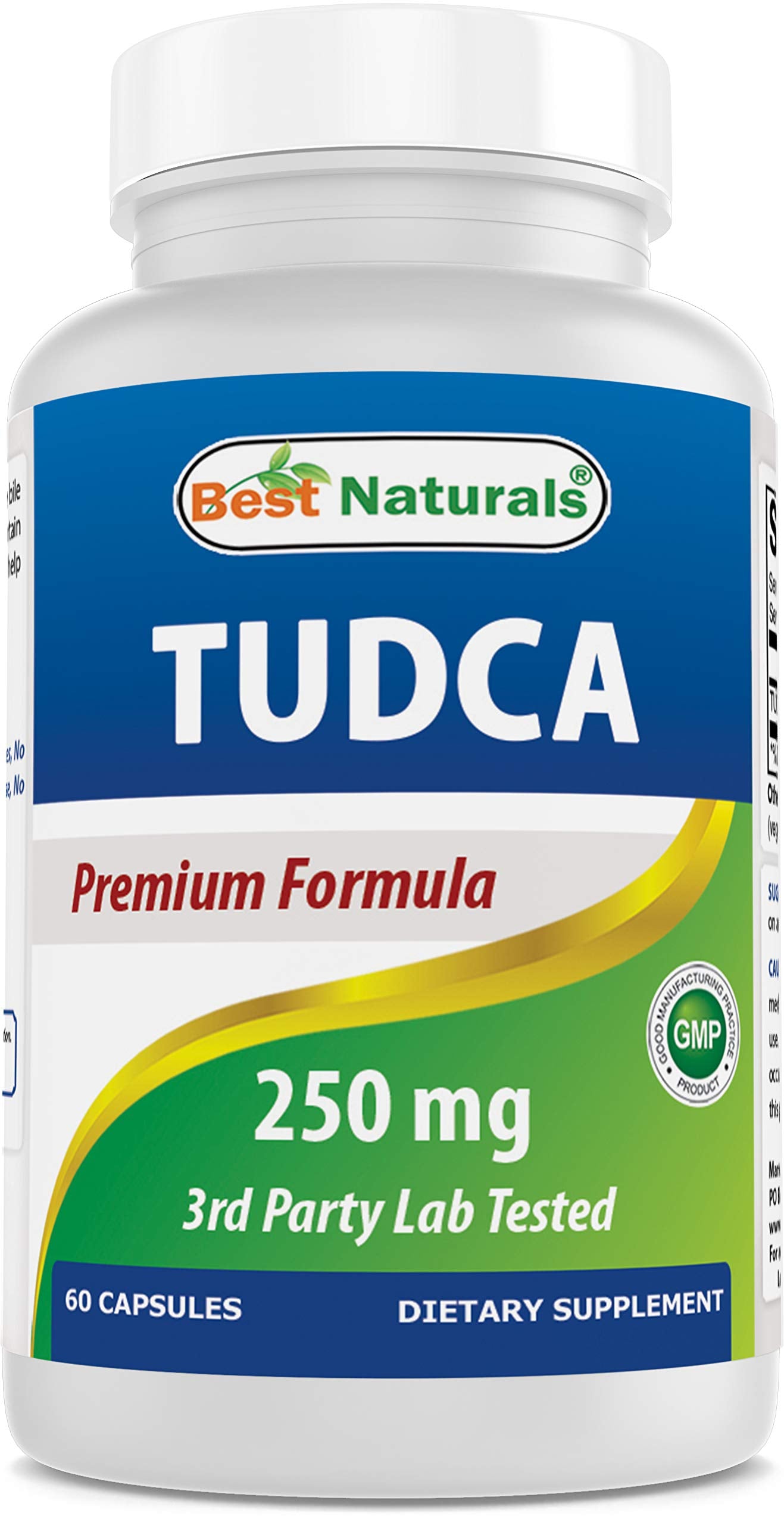 Best Naturals Choline Bitartrate 650 mg & TUDCA 250 mg Capsules, 180 Count