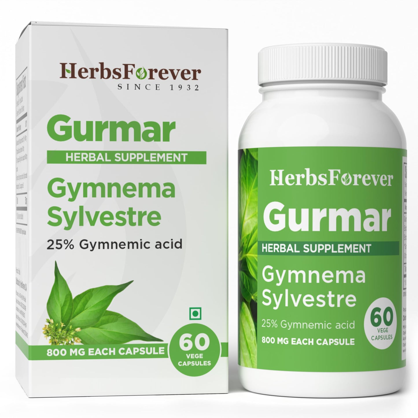 Herbsforever Gurmar Capsules 60 Capsules