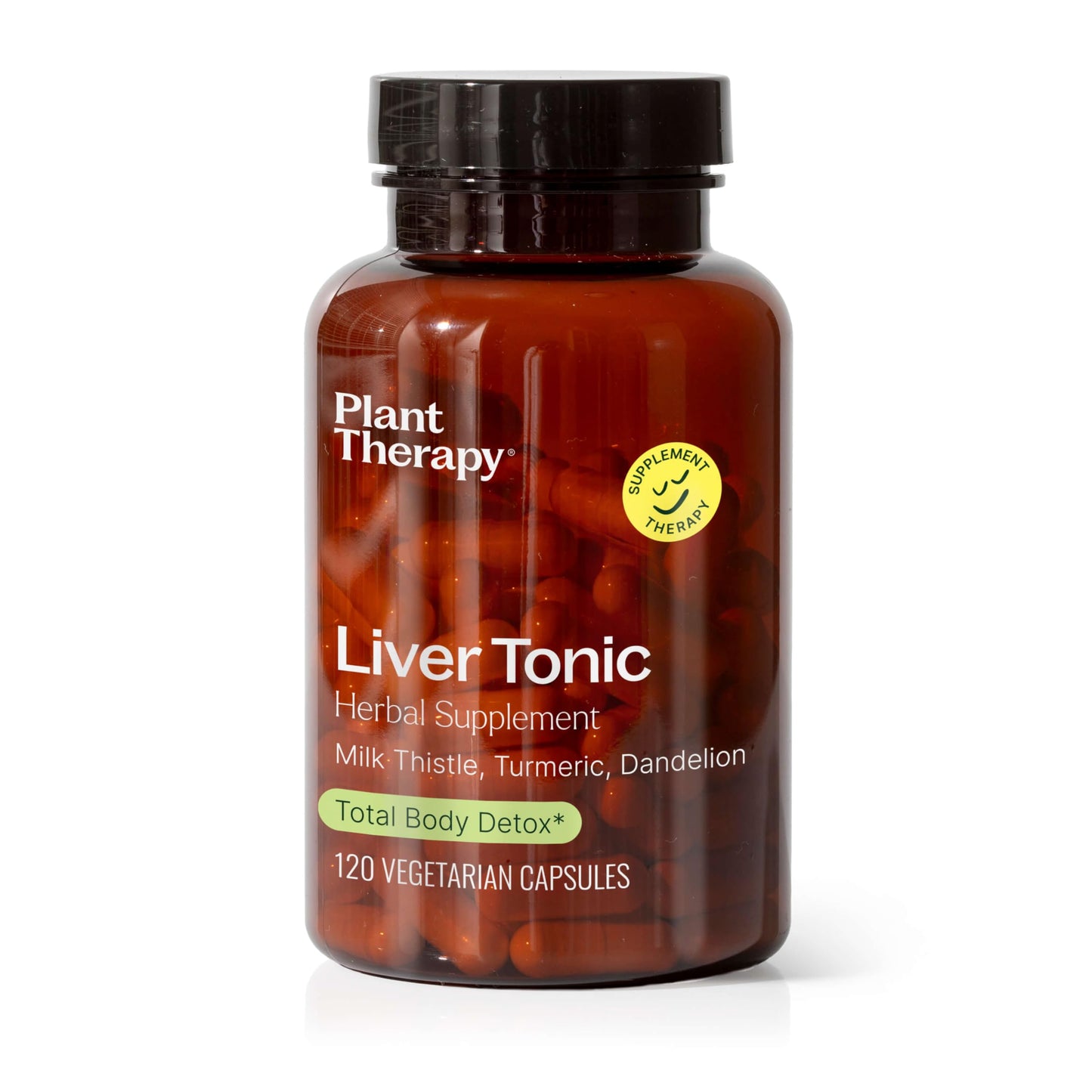 Plant Therapy Liver Tonic Herbal Supplement Capsules, 120 Capsules